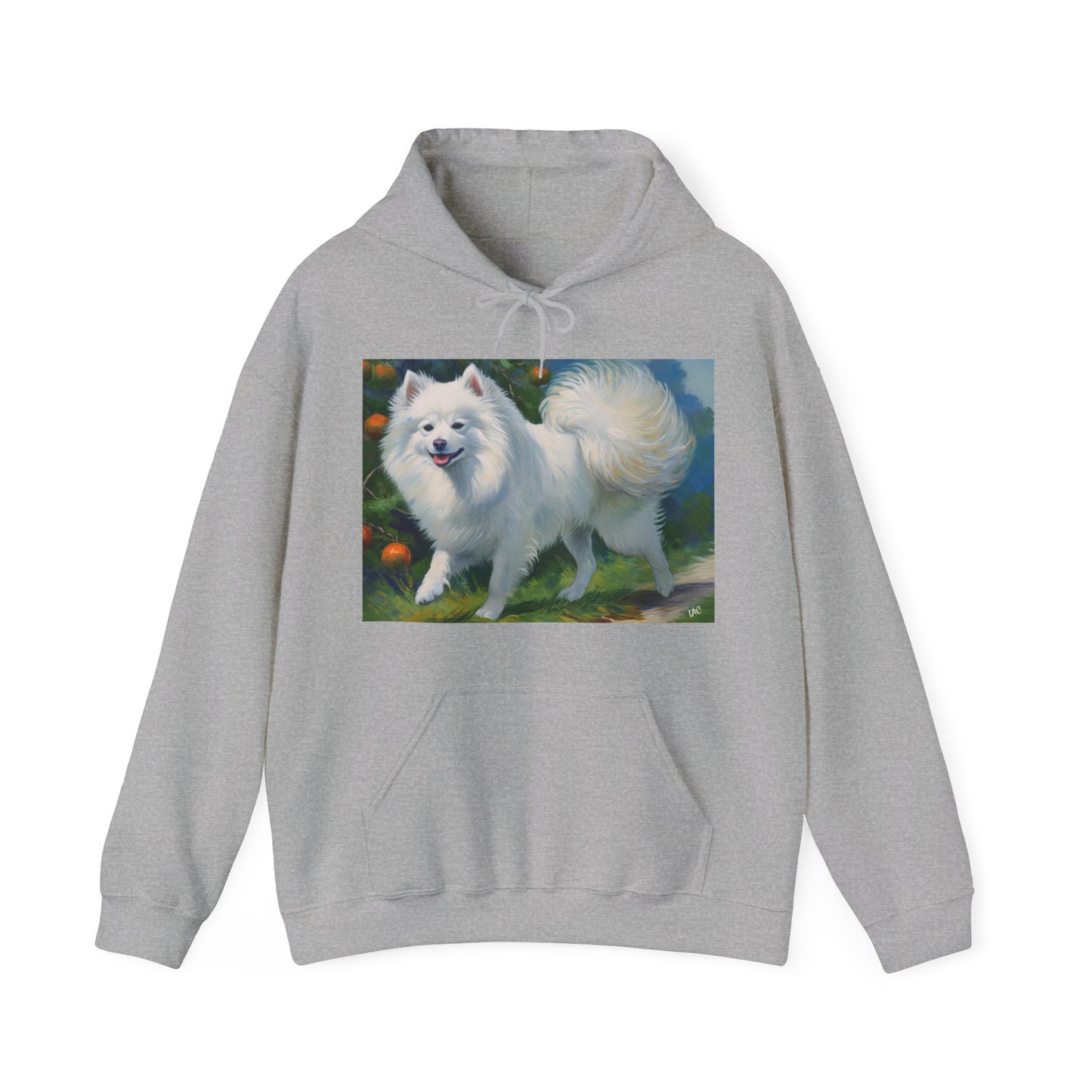 Japanese Spitz #2 - Unisex 50/50 Hoodie
