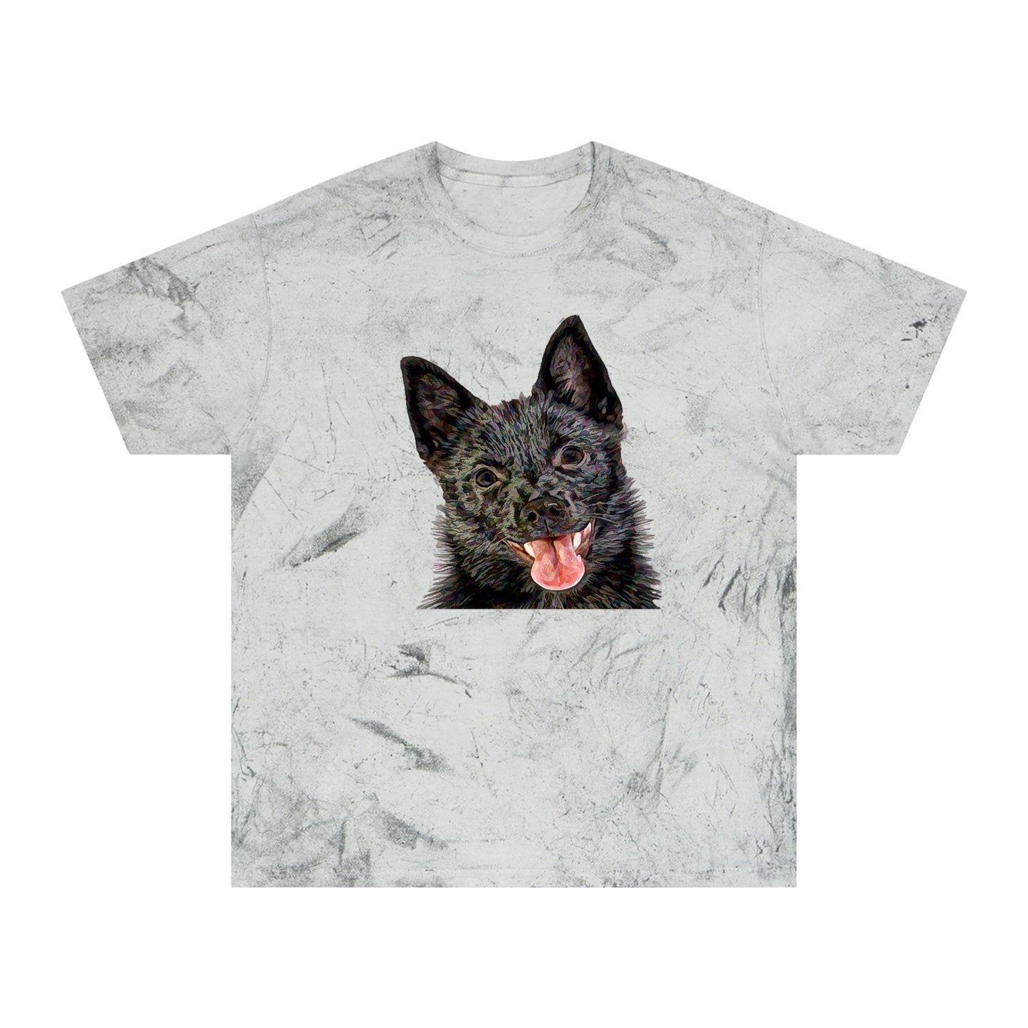 Schipperke Unisex Cotton Color Blast T-Shirt