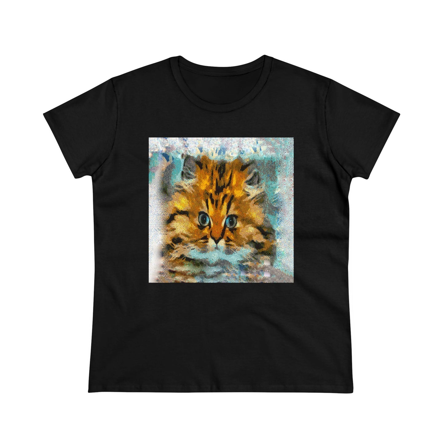 Fat Cat - Women's Midweight Cotton Tee