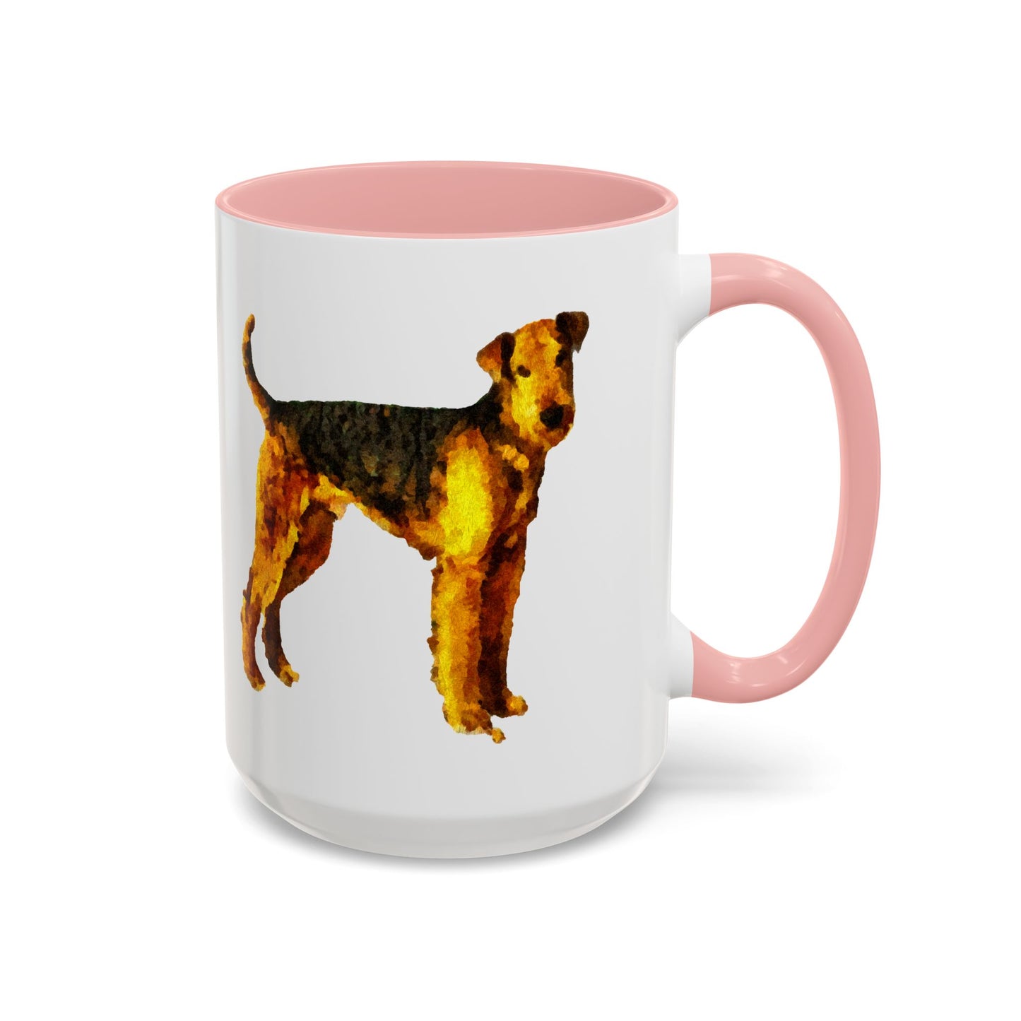 Airedale - Accent Ceramic Coffee Mug (11, 15oz)