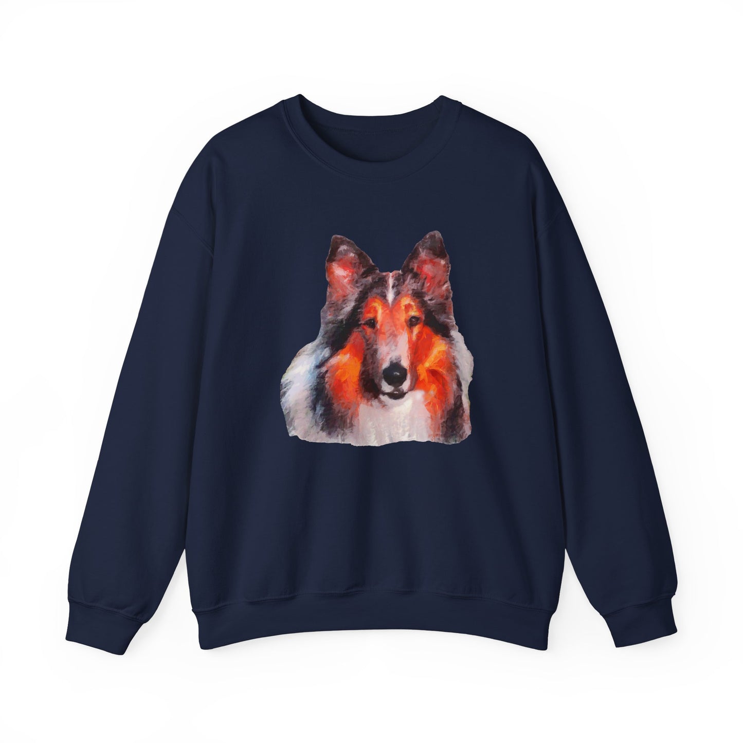 Rough Coated Collie - Cozy Companion Crewneck Sweatshirt
