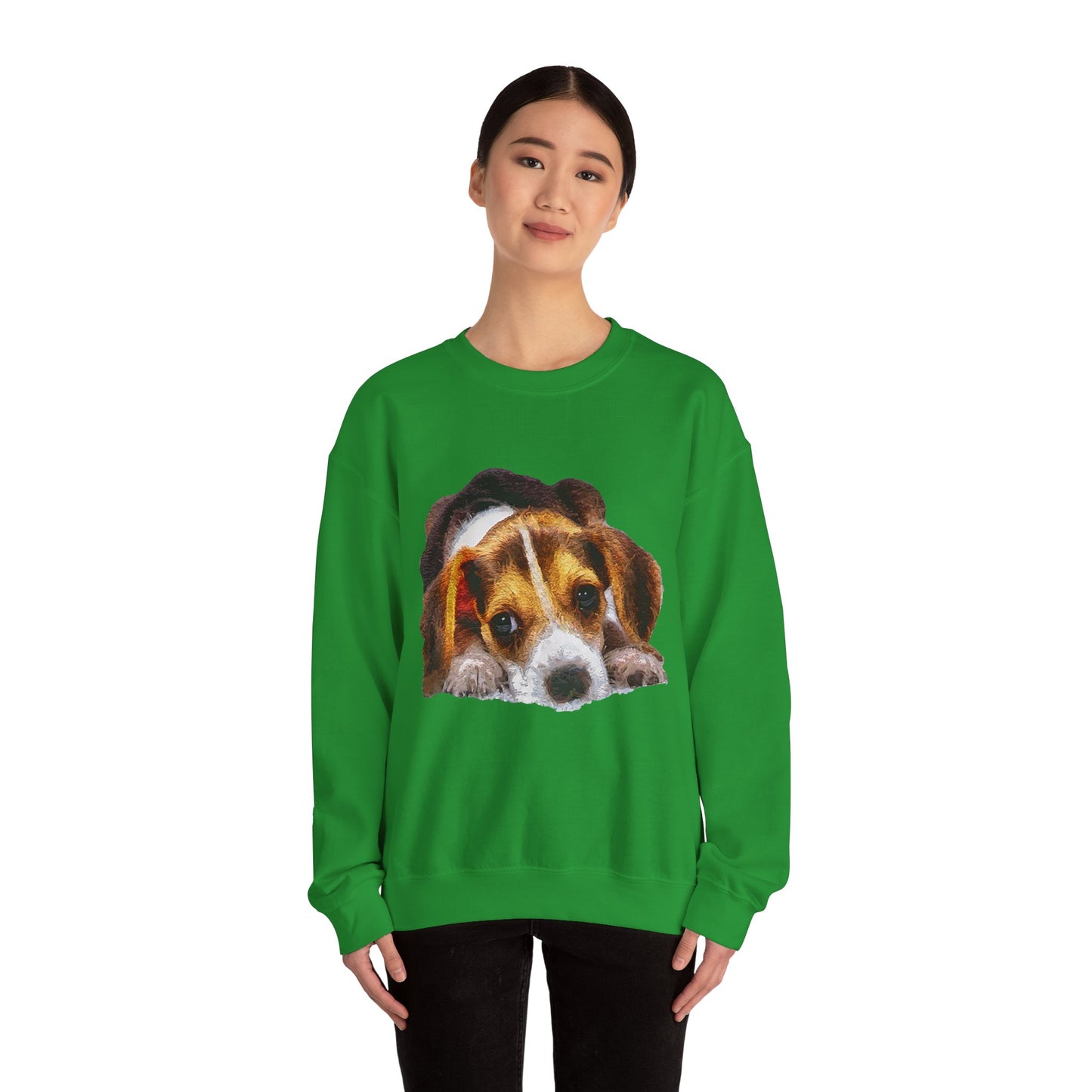 Beagle 'Daisy Mae' Cozy Crewneck Delight