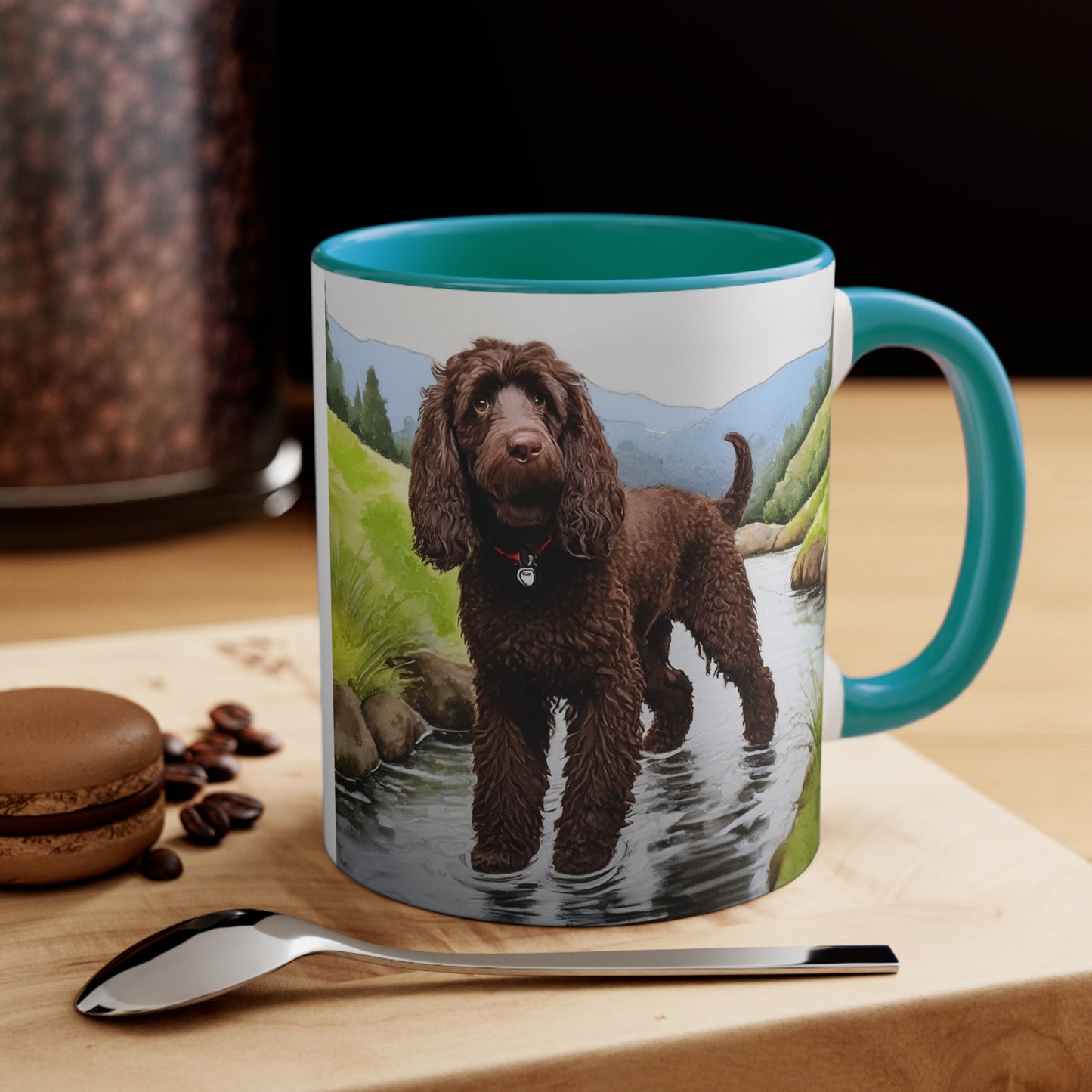 Irish Water Spaniel 11oz Ceramic Accent Mug