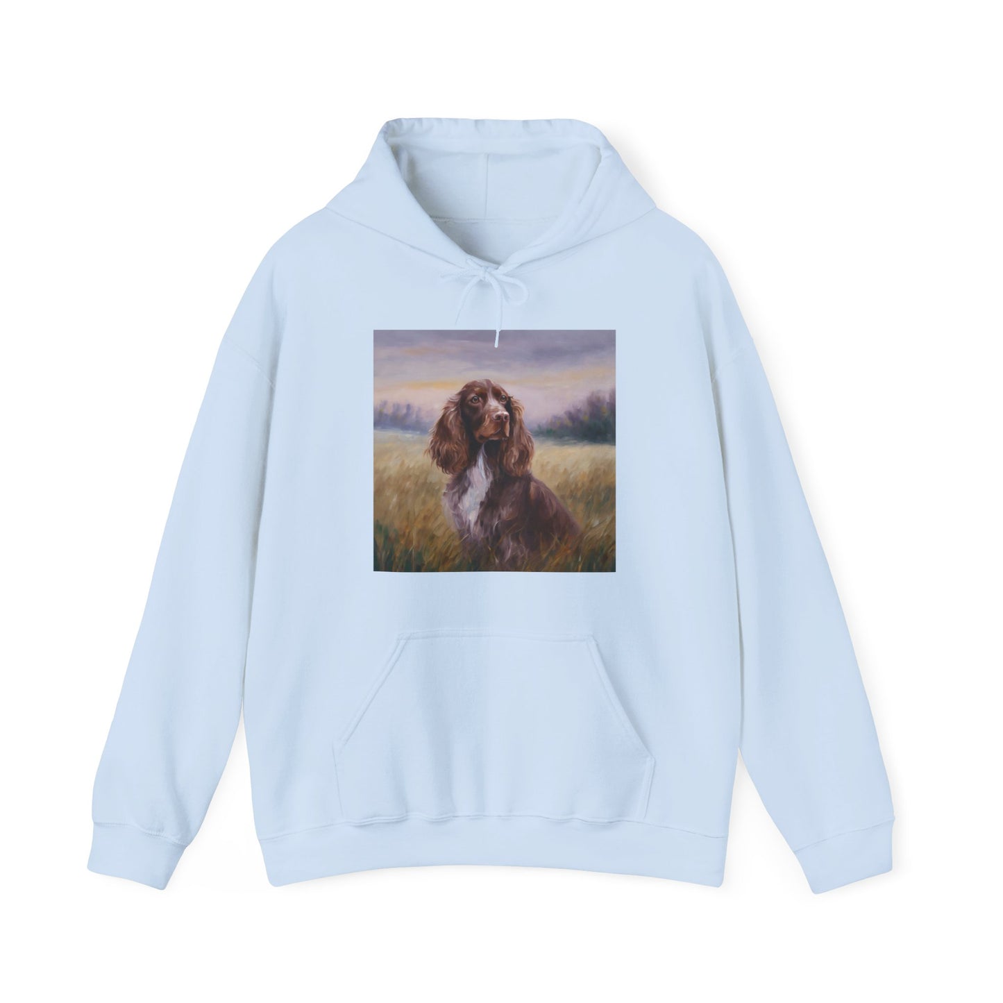 Field Spaniel Unisex 50/50 Hooded Sweatshirt