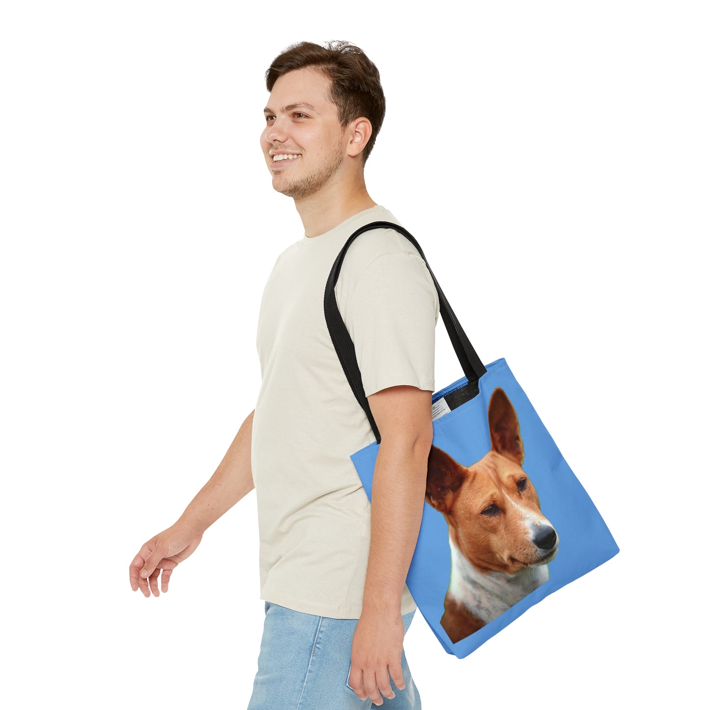 Basenji Tote Bag: Yodel in Style
