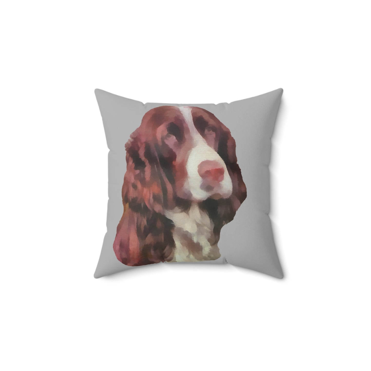 English Springer Spaniel - Spun Polyester Throw Pillow