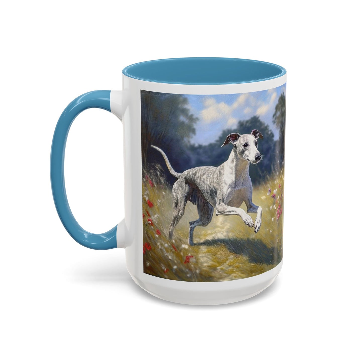 Whippet -- Accent Coffee Mug (11, 15oz)