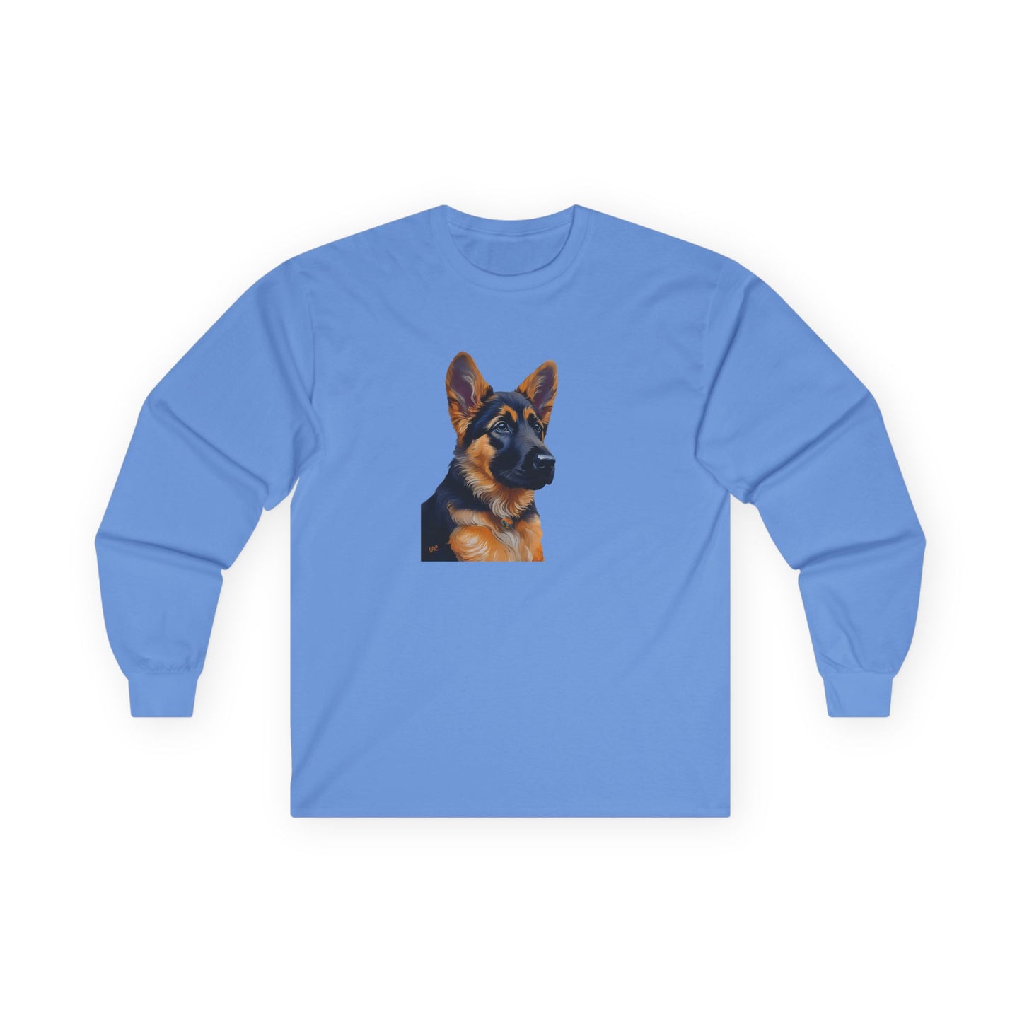 German Shepherd Puppy Classic Cotton Long Sleeve Tee