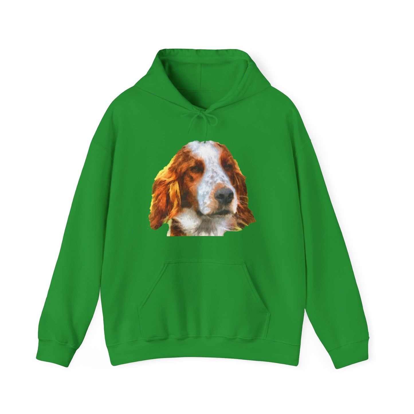 Irish Red & White Setter - Unisex 50/50 Hoodie