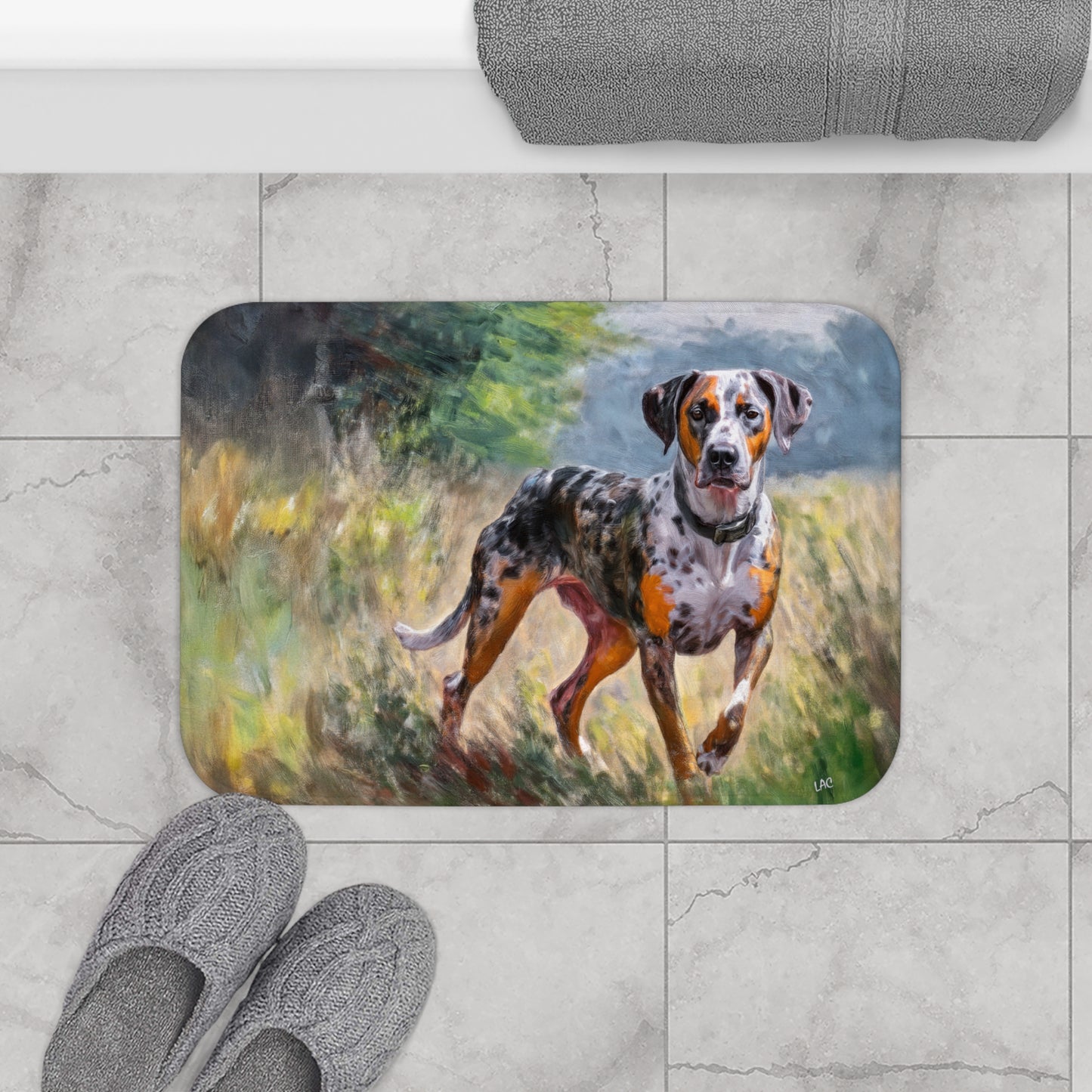 Catahoula Bathroom Rug Mat: A Stylish Retreat for Your Feet