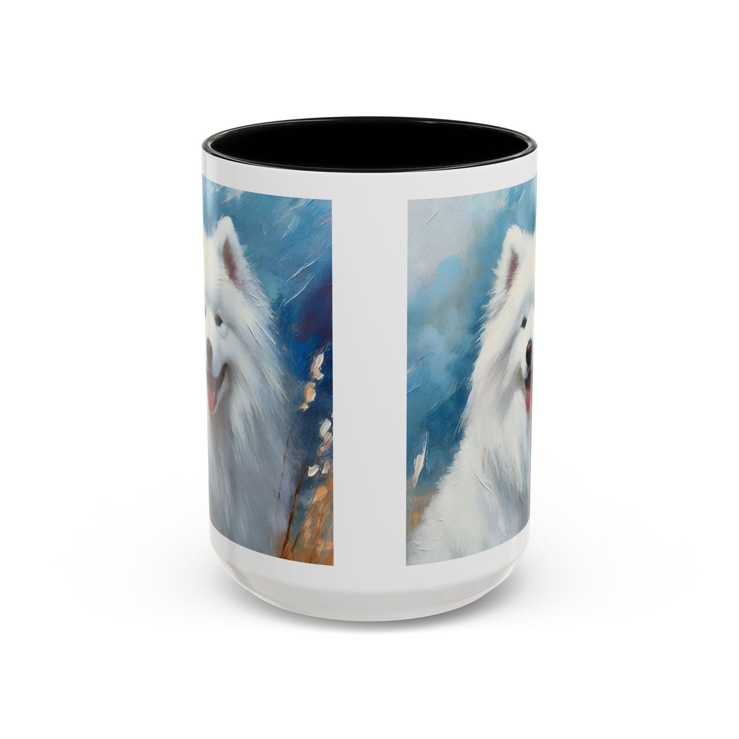 Samoyed Ceramic Accent Mug - 2 Sizes