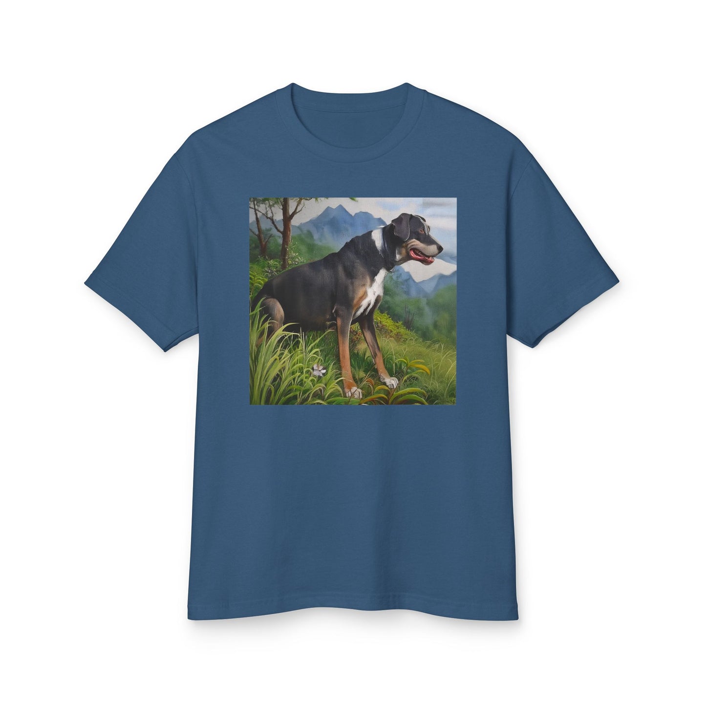 Mountain Cur Unisex Relaxed Fit Cotton Tee
