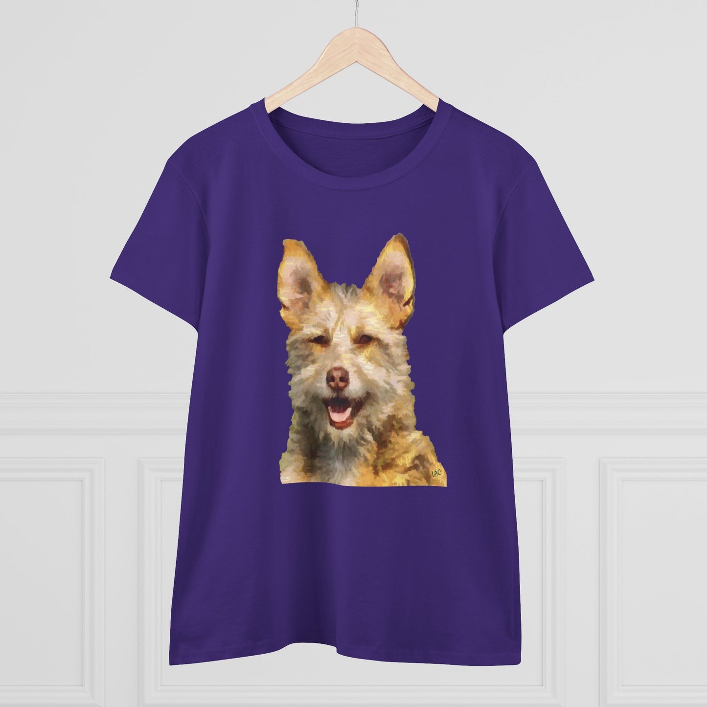 Portuguese Podengo Women's Midweight Cotton Tee