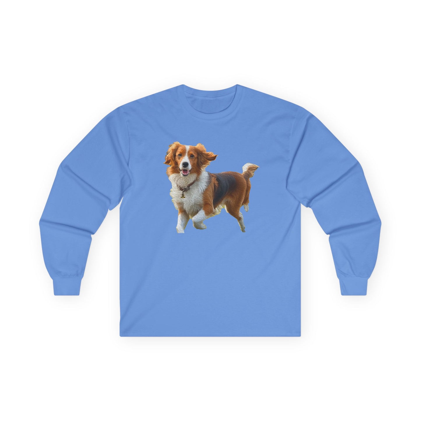 Nederlandse Kooikerhondje Unisex Classic Cotton Long Sleeve Tee