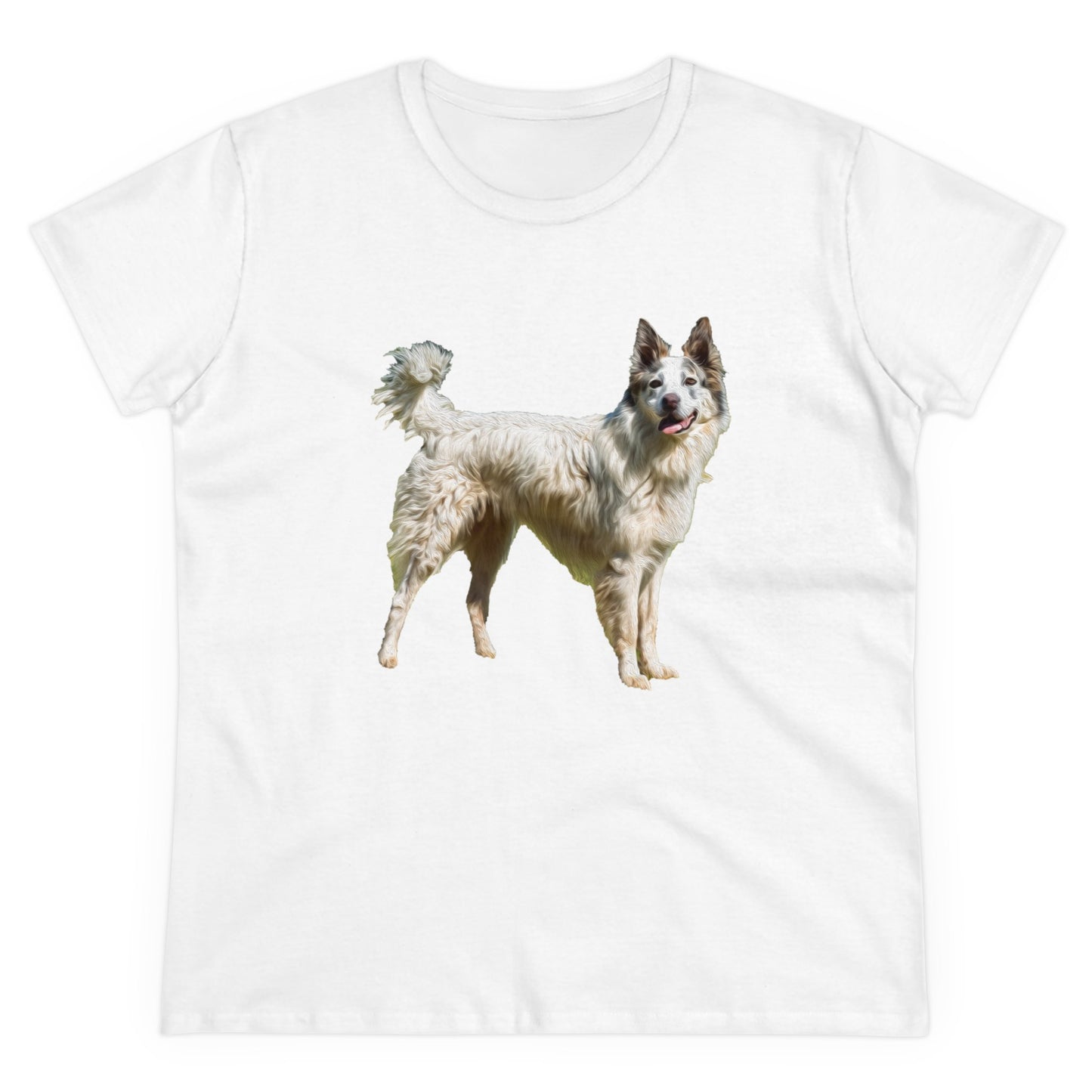 Pyrenean Shepherd Women's Midweight Cotton Tee