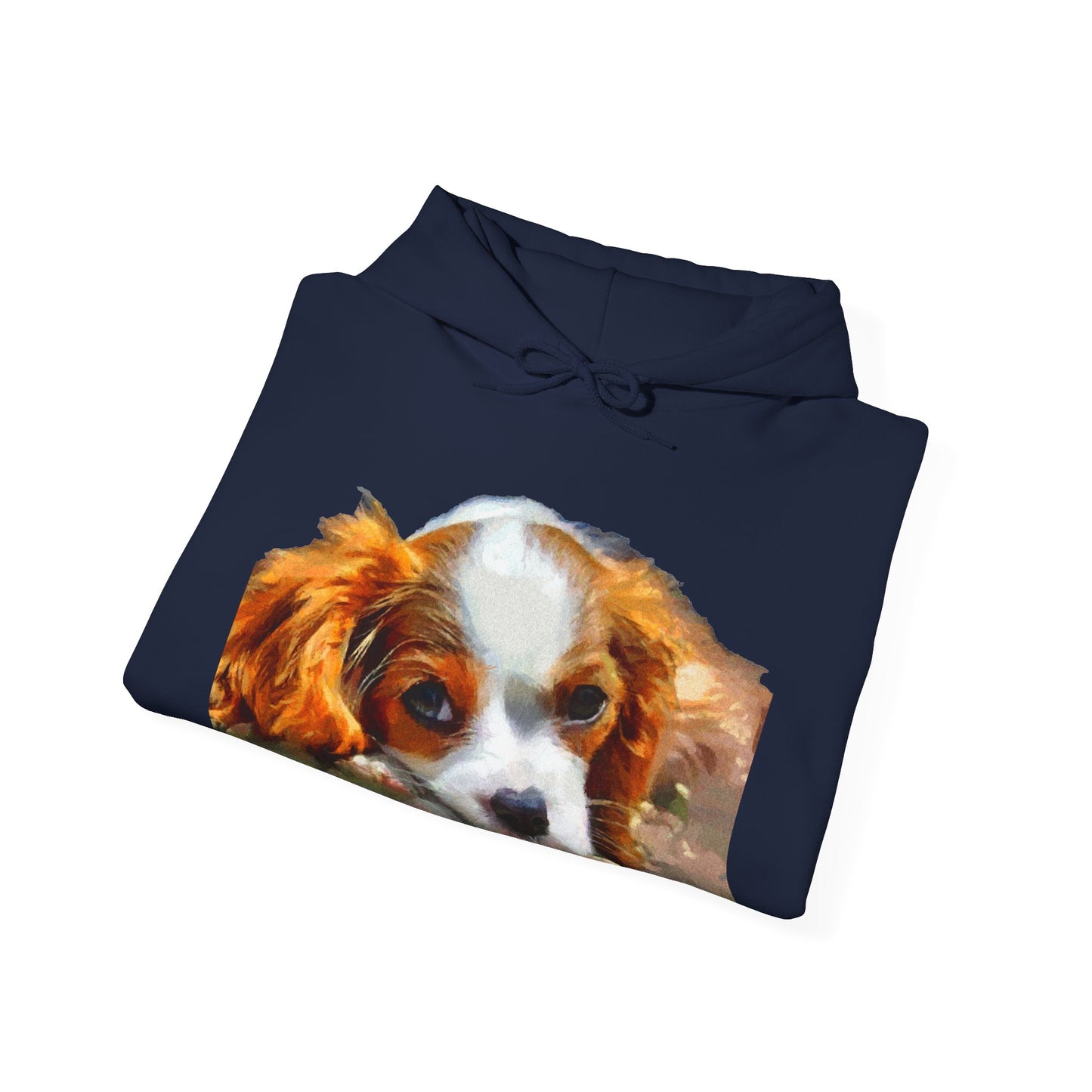 Cavalier King Charles Spaniel Puppy Unisex 50/50 Hoodie
