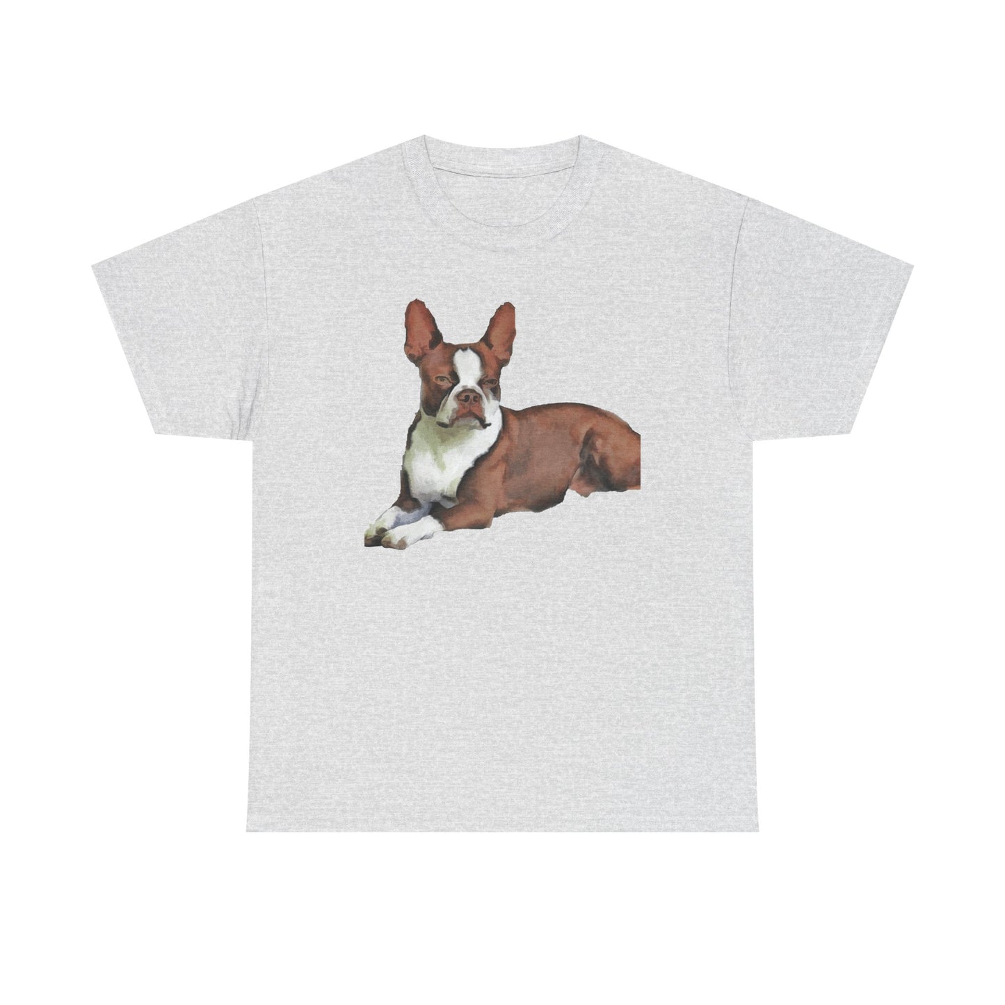 Boston Terrier 'Seely' Unisex Heavy Cotton Tee