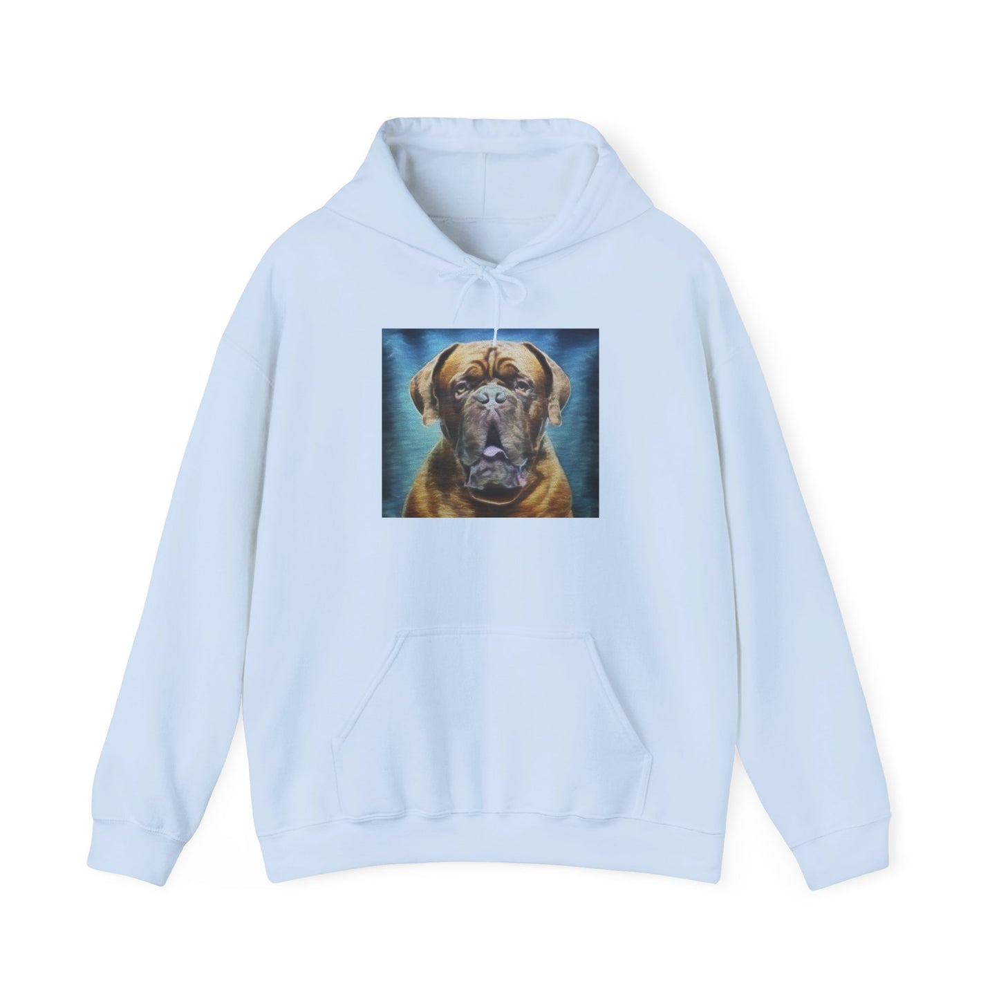 Dogue de Bordeaux Unisex 50/50 Hooded Sweatshirt