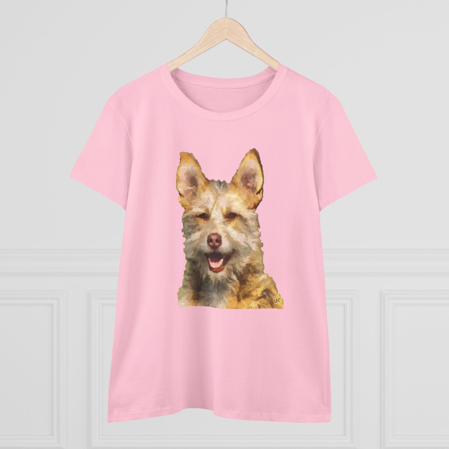 Portuguese Podengo Women's Midweight Cotton Tee