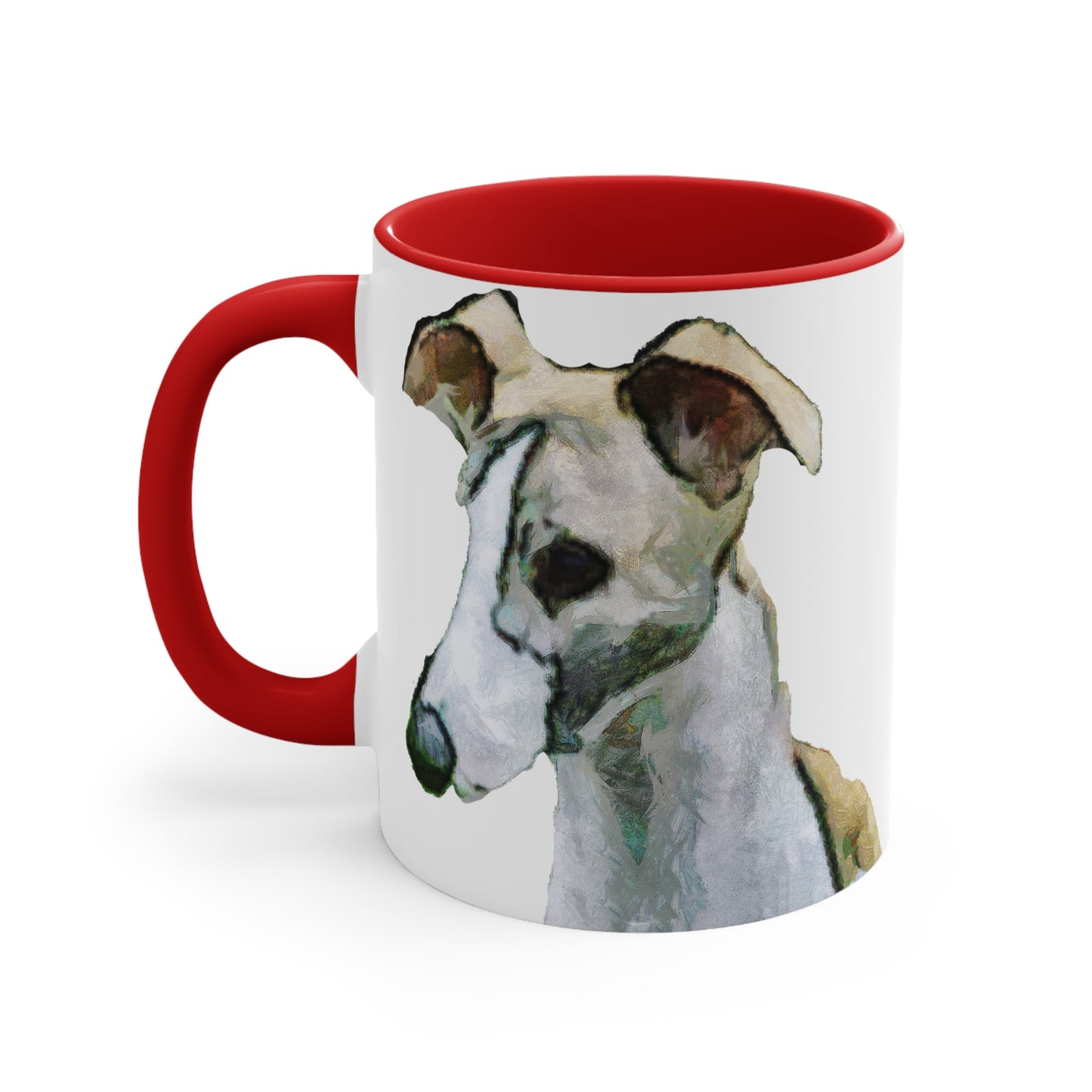 Whippet Accent Coffee Mug, 11oz
