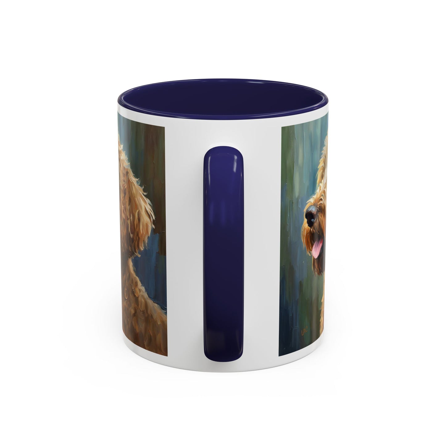 Labradoodle =- Ceramic Accent Mug - 2 Sizes