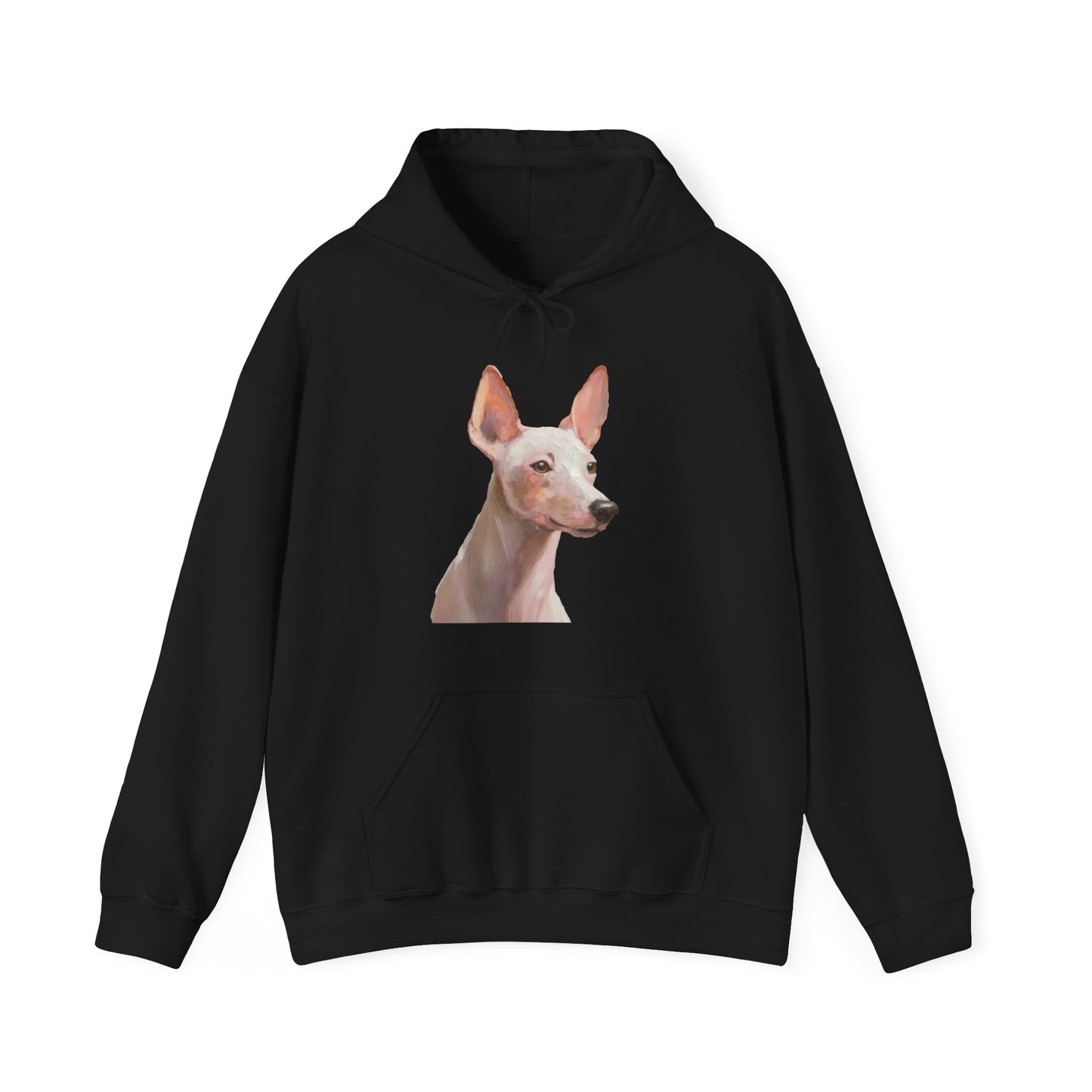 Xoloitzcuintli 'Mexican Hairless' 50/50 Hooded Sweatshirt