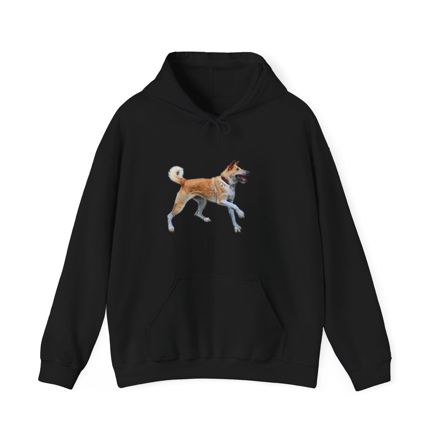 Korean Jindo 50/50 Hooded Sweatshirt
