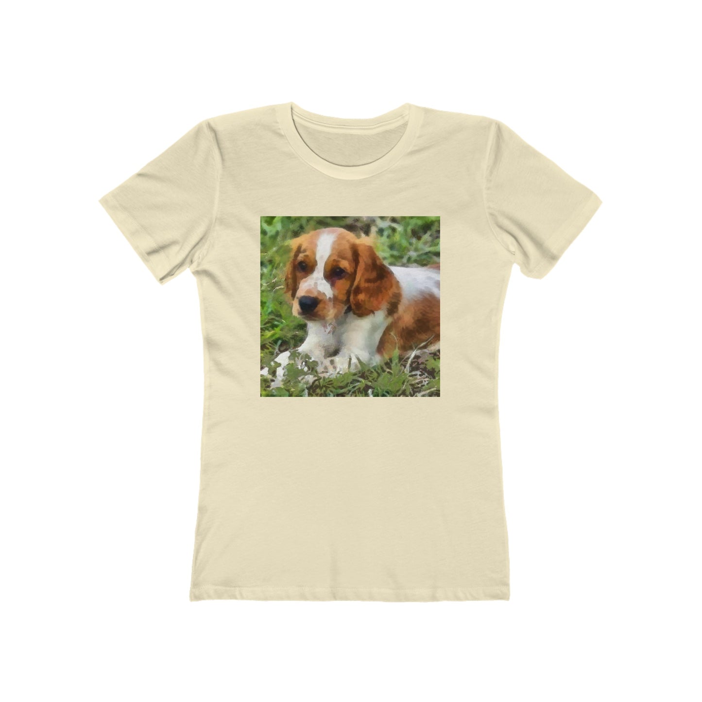 Welsh Springer Spaniel - Women's Slim Fit Ringspun Cotton T-Shirt