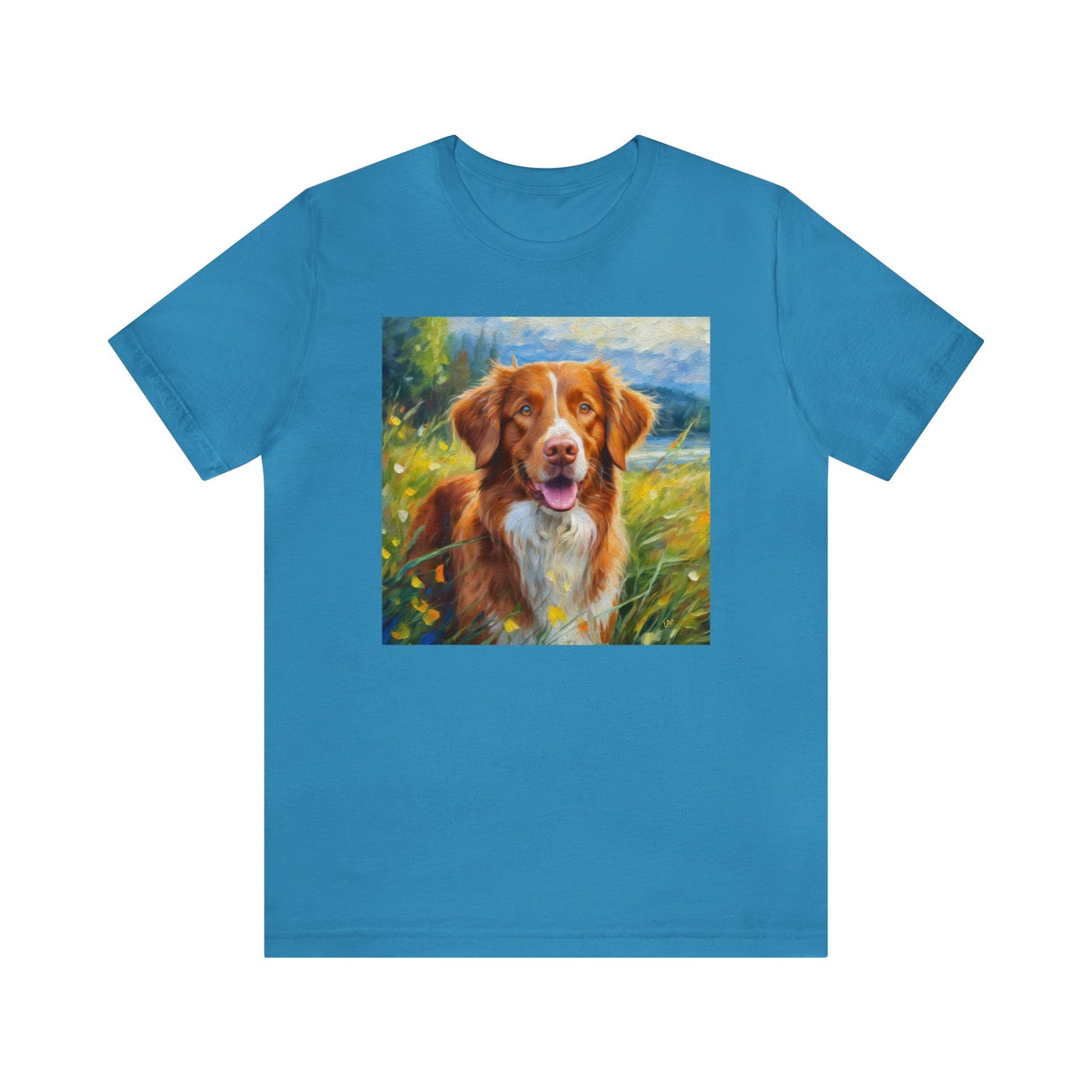 Nova Scotia Duck Tolling Retriever 'Dixie' - Classic Jersey Short Sleeve Tee