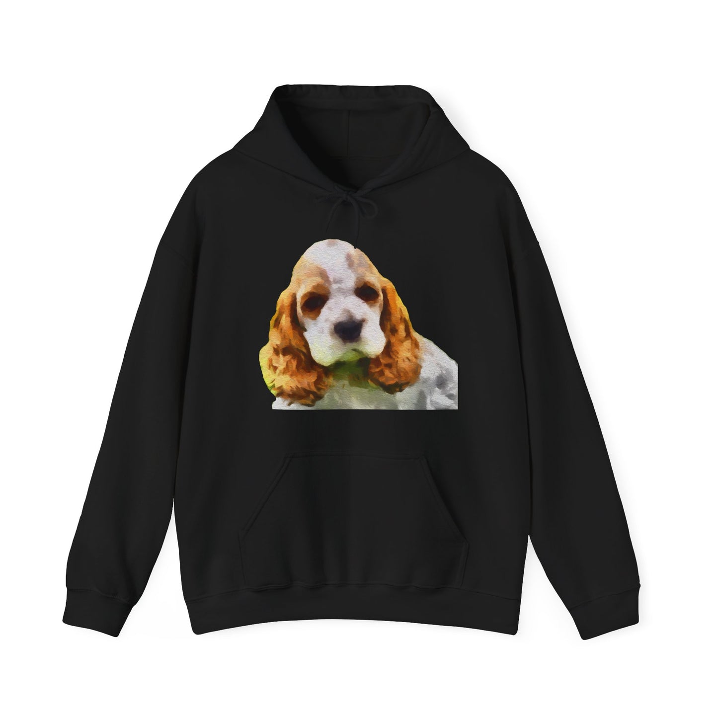 Cocker Spaniel 'Hogan' Unisex 50/50 Hooded Sweatshirt