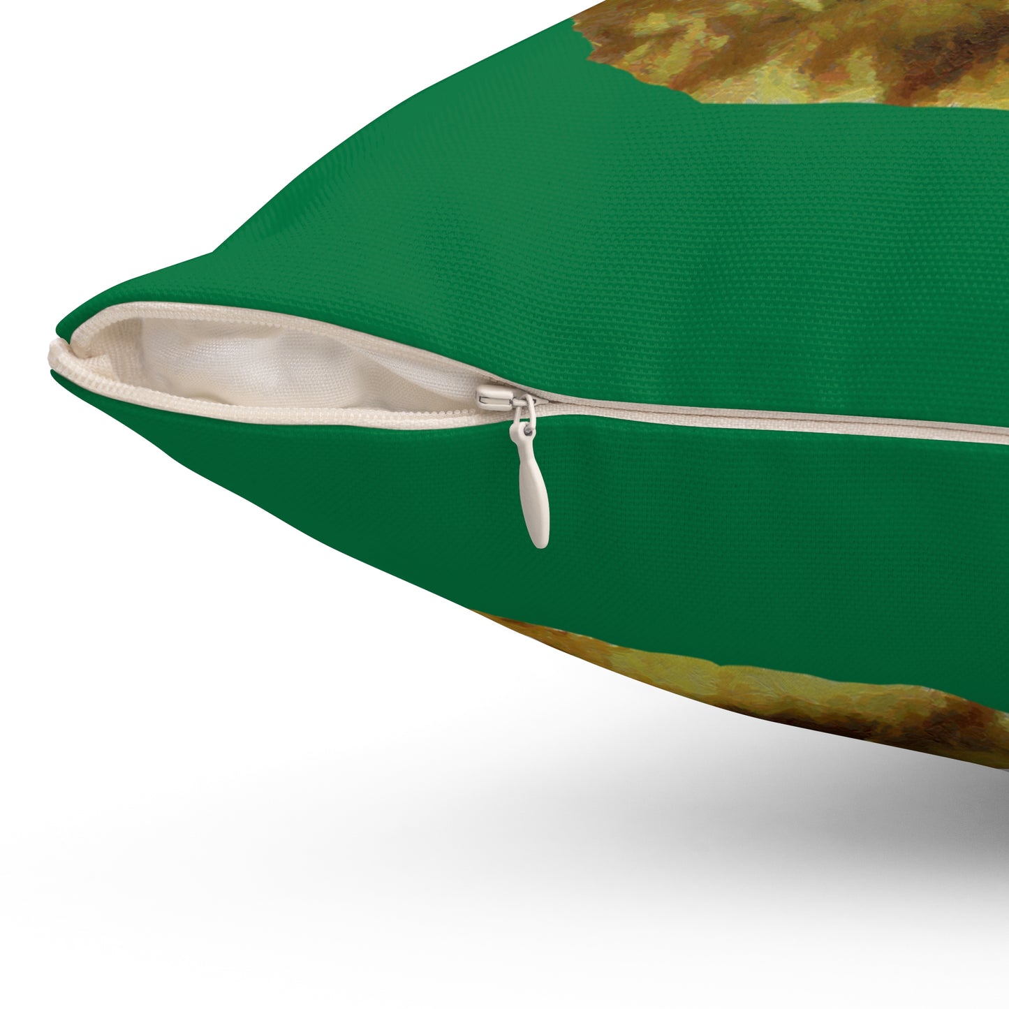 Chow 'Chung' Spun Polyester Throw Pillow