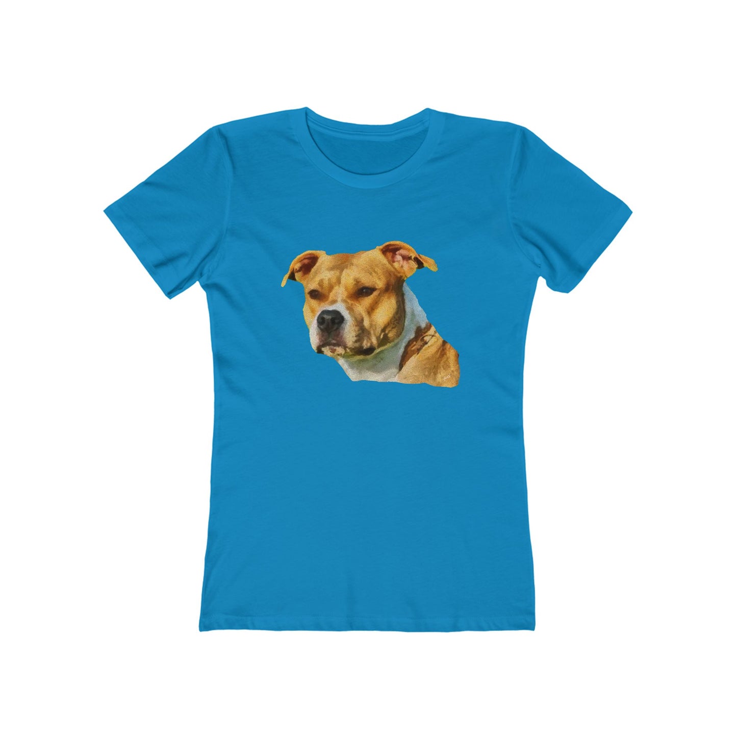 Pit Bull Women's Slim Fit Ringspun Cotton Tee