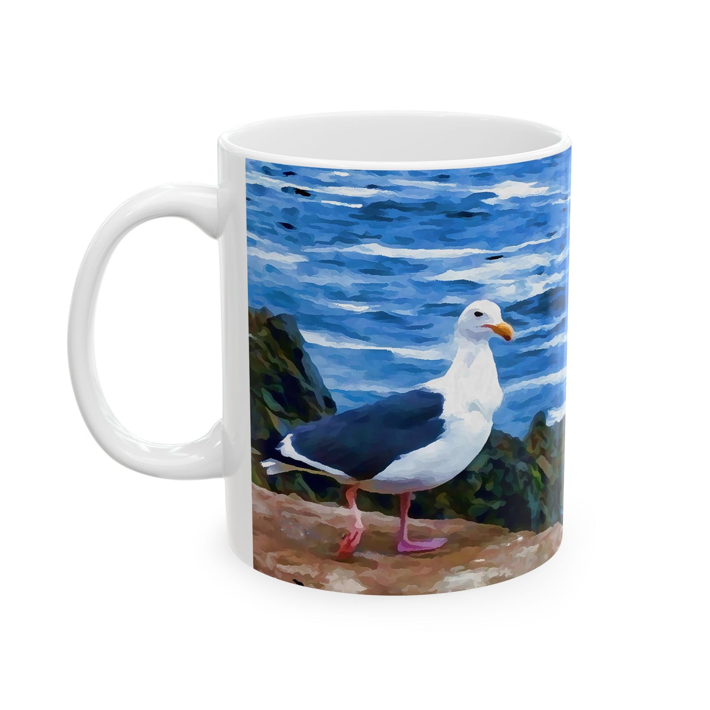 Bodega Seagull - Ceramic Mug 11oz