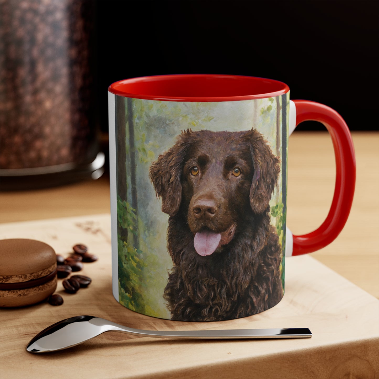 Curly-Coated Retriever 11oz Ceramic Accent Mug