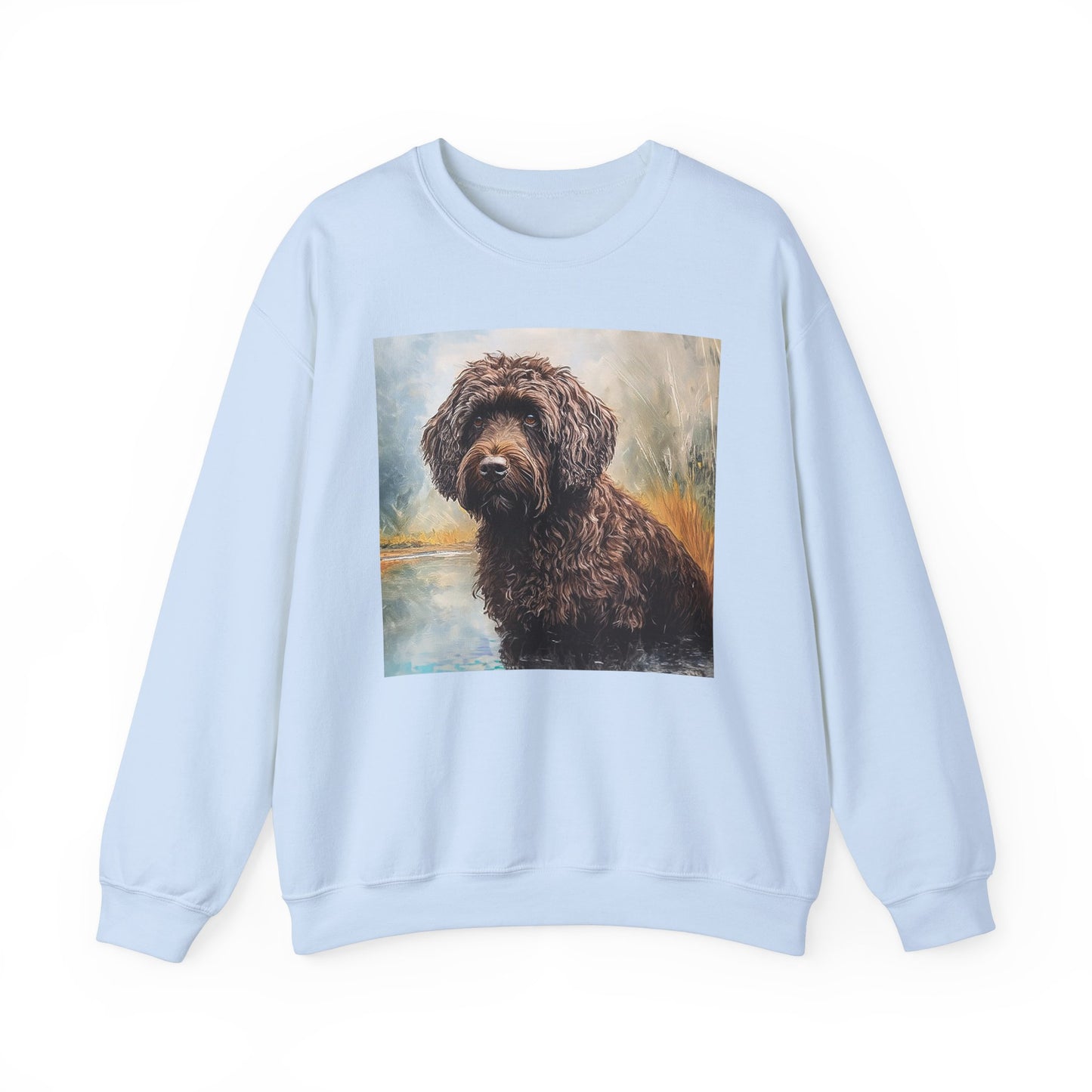 Barbet Unisex 50/50 Crewneck Sweatshirt