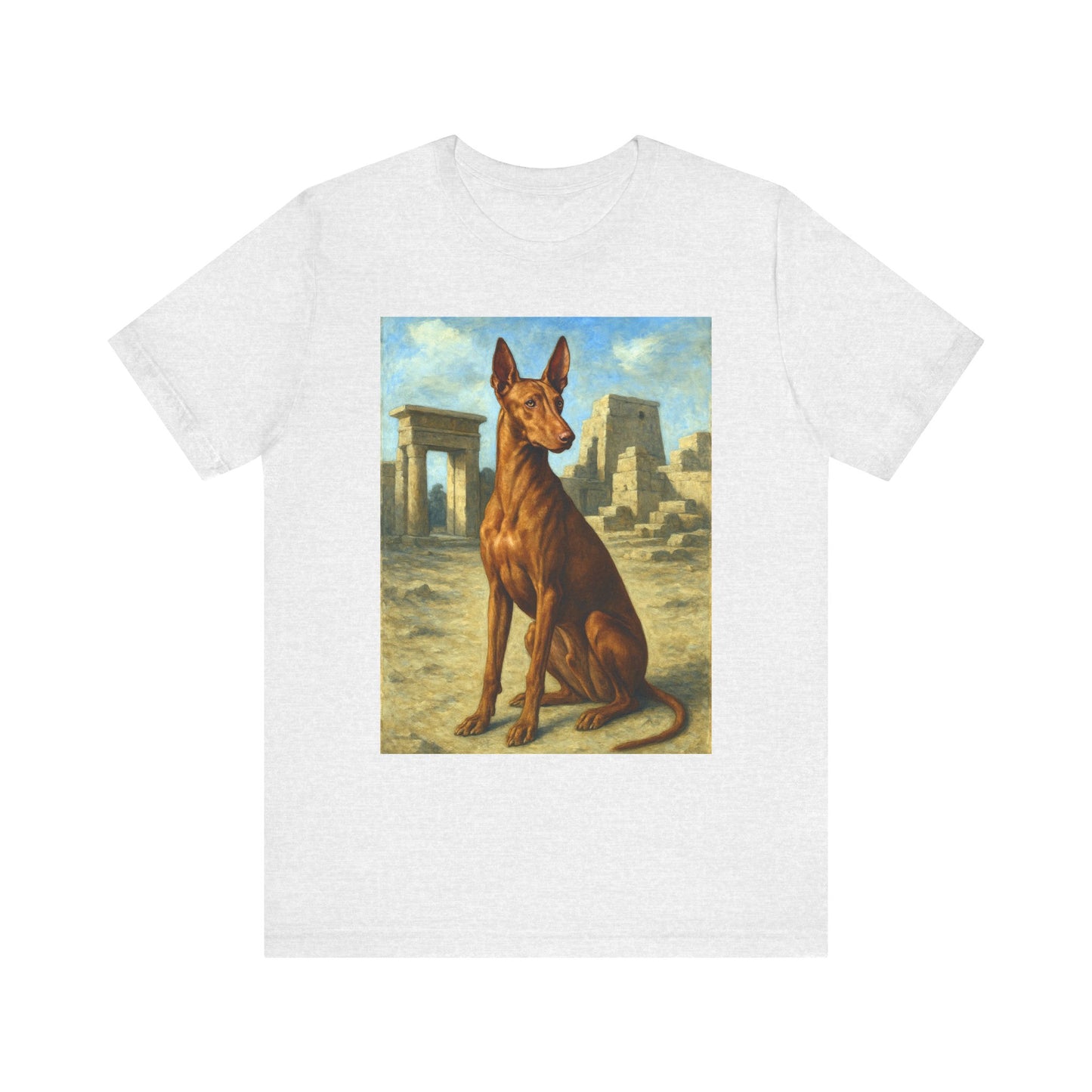 Egyptian Pharoh Hound - Unisex Jersey Short Sleeve Tee