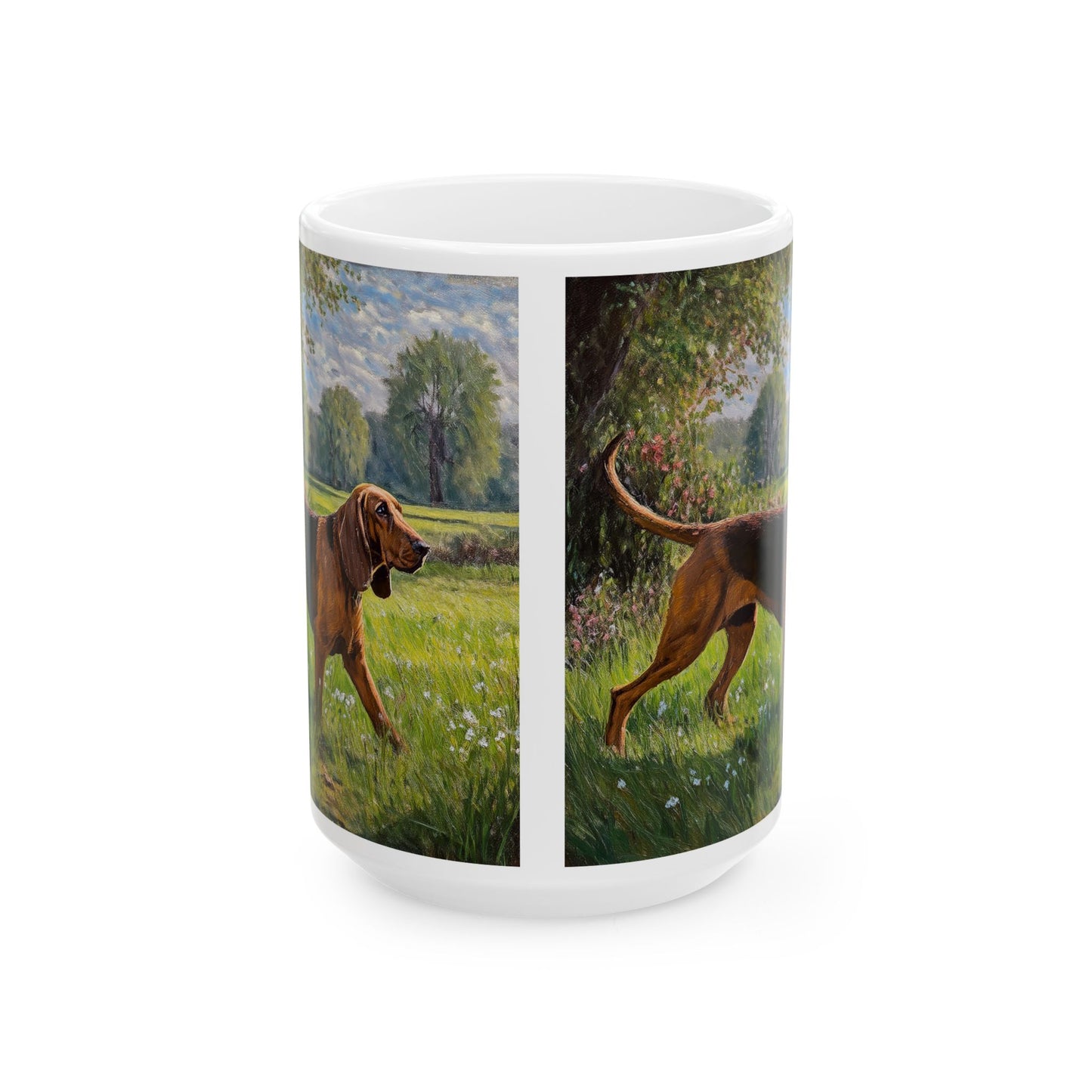 Bloodhound Ceramic Mug: Unleash Your Imagination