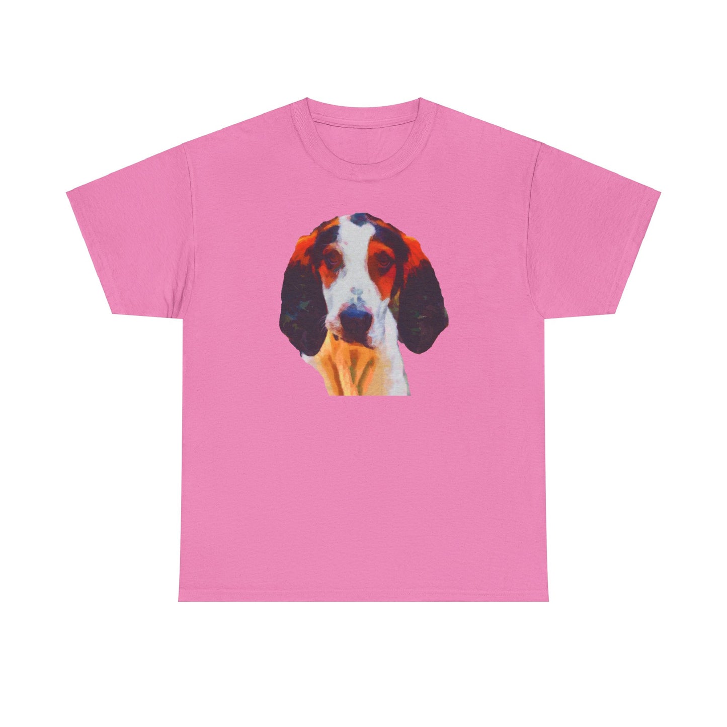 Sophisticated Treeing Walker Coonhound Unisex Heavy Cotton Tee