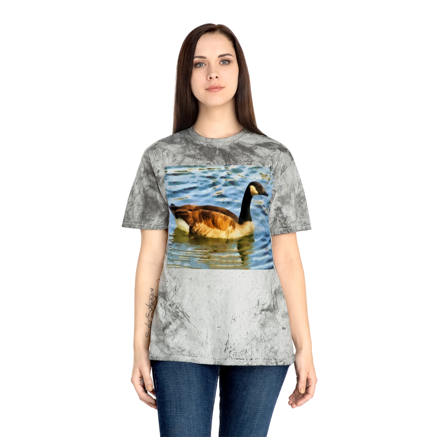 Canadian Goose Unisex Cotton Color Blast T-Shirt