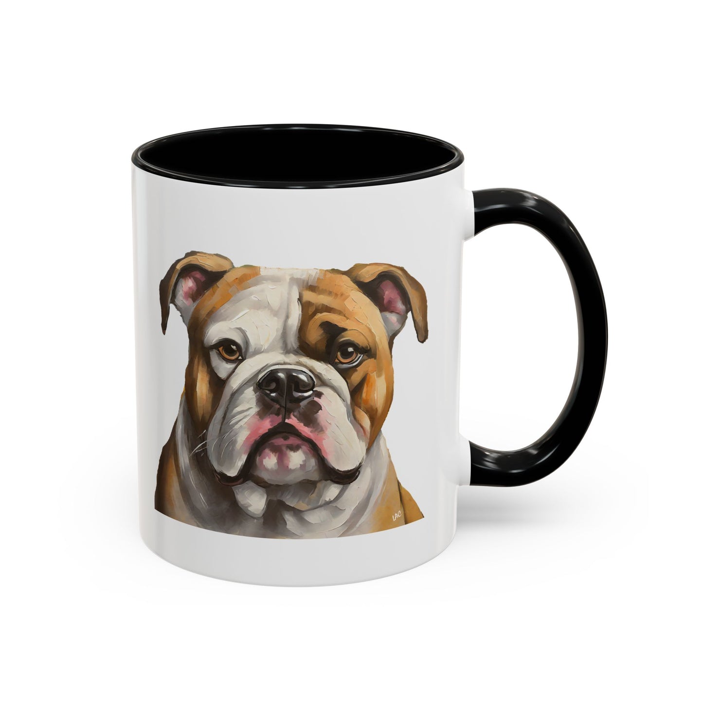 American Bulldog Ceramic Accent Mug - 2 Sizes