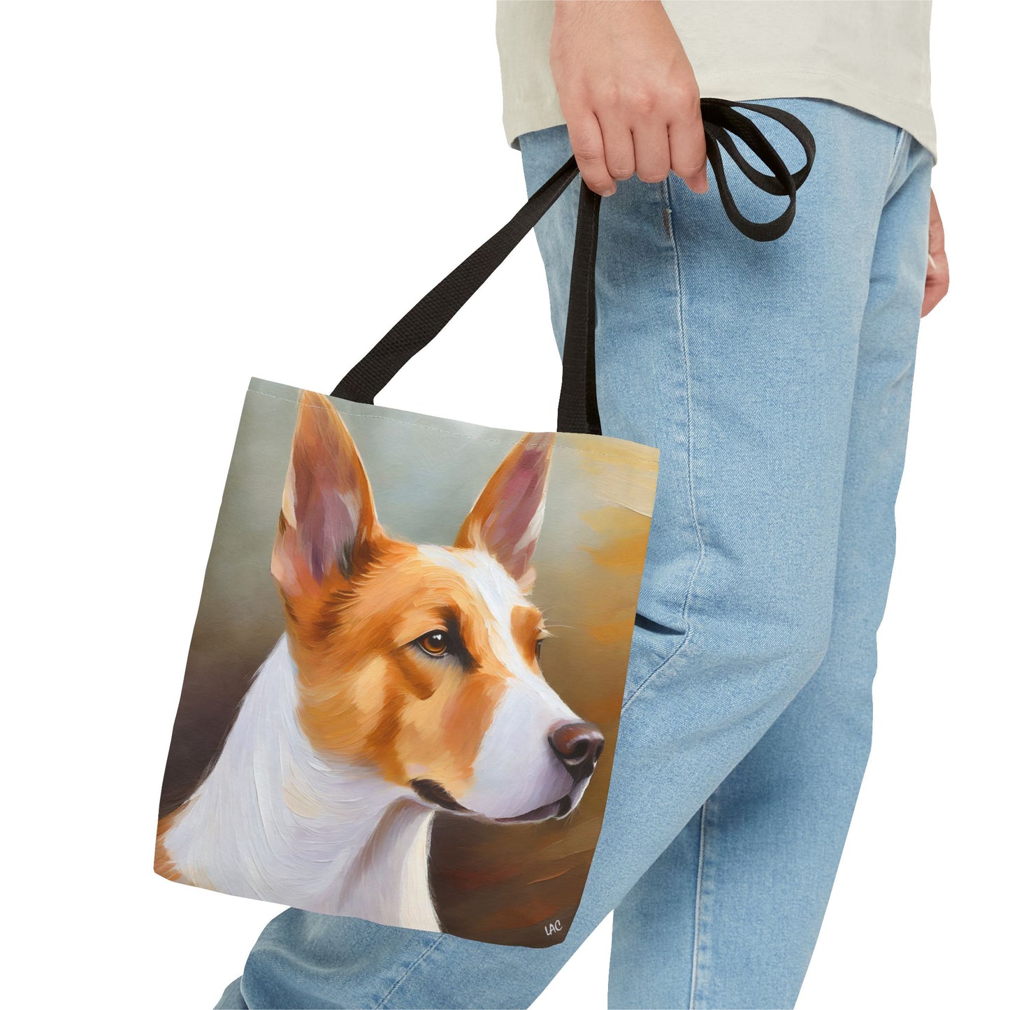 Canaan Dog of Israel Tote Bag (AOP)