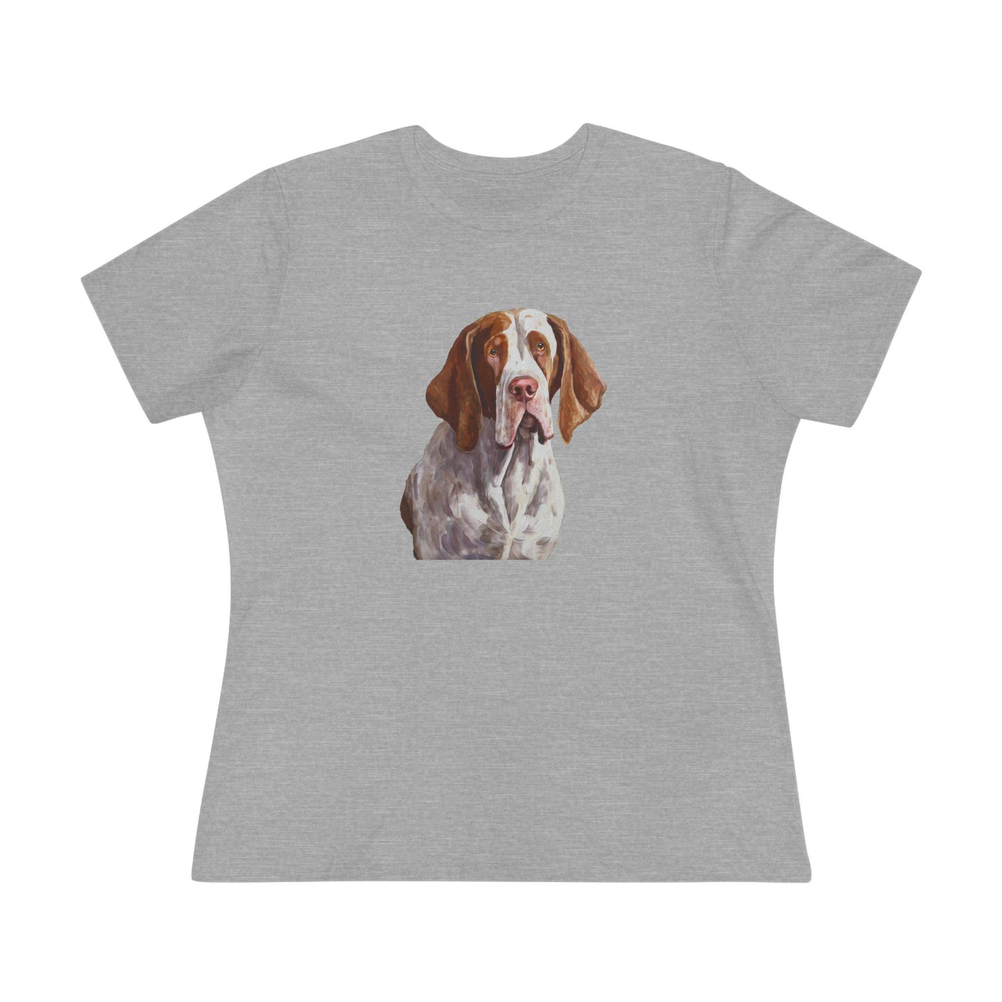 Bracco Italiano Women's Relaxed Fit Cotton Tee