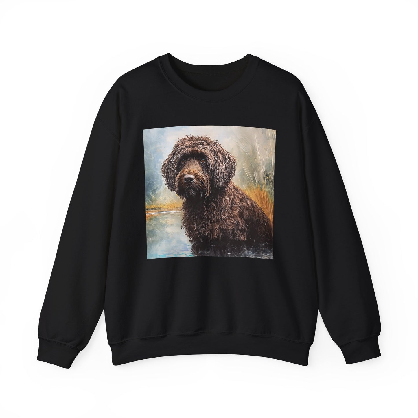 Barbet Unisex 50/50 Crewneck Sweatshirt