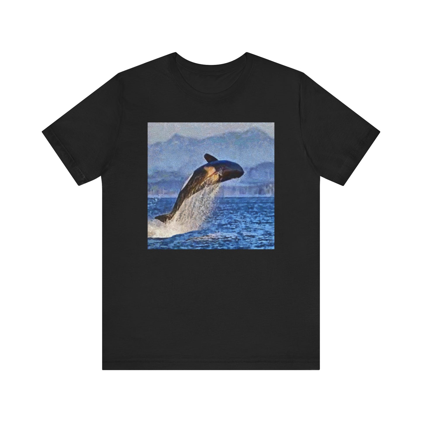 Whale 'Leviathan' Unisex Jersey Short Sleeve Tee