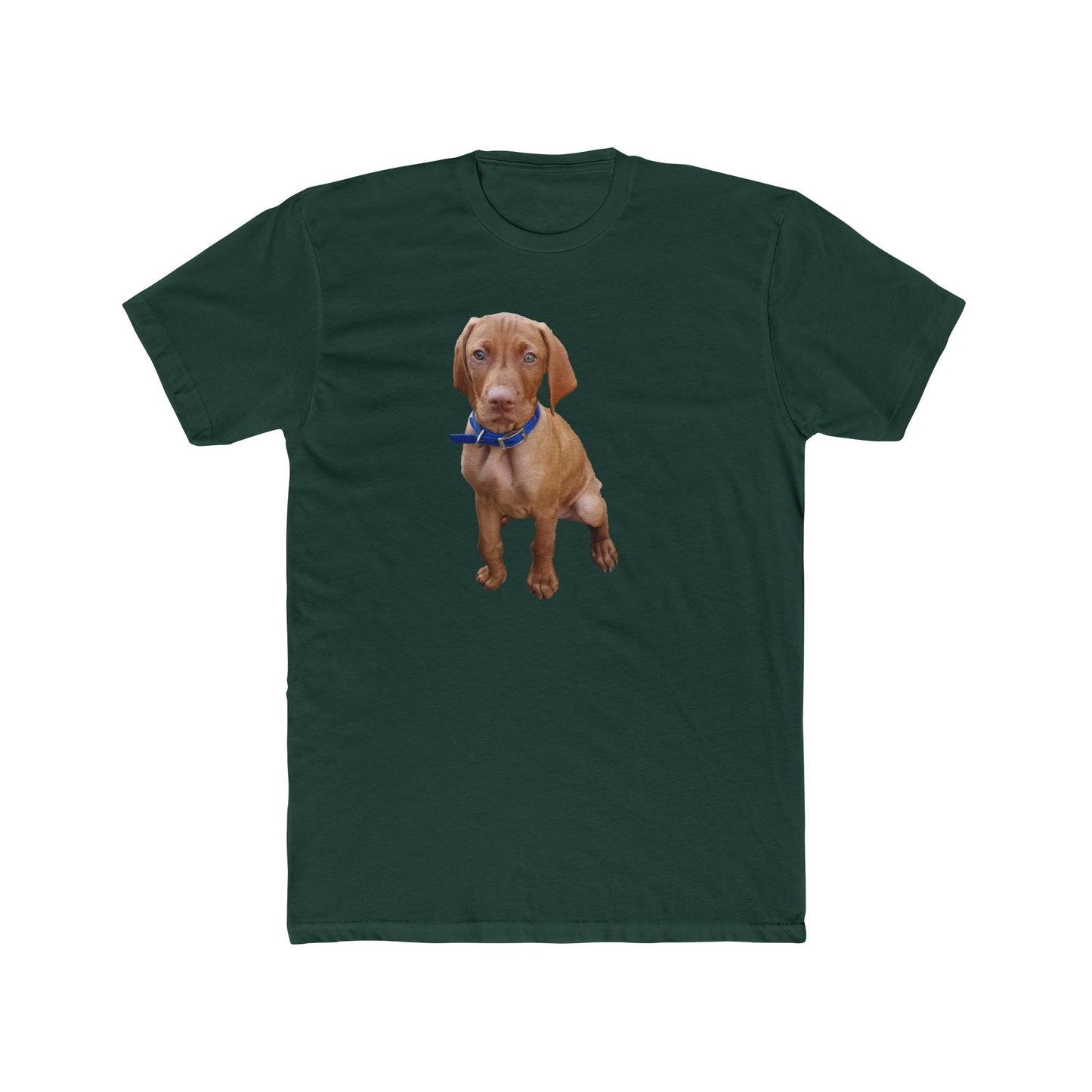 Vizsla 'Augie' Men's Cotton Crew Tee