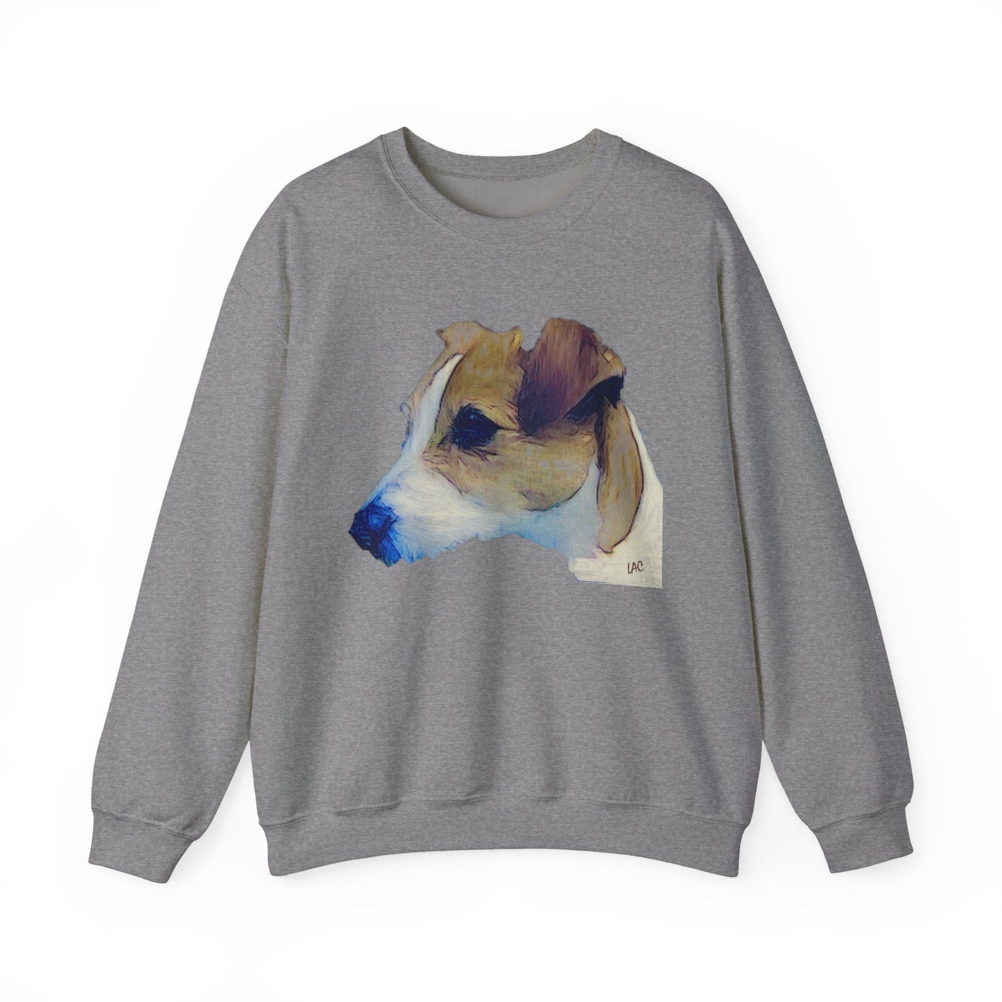 Parson Jack Russell Terrier Unisex Crewneck Sweatshirt