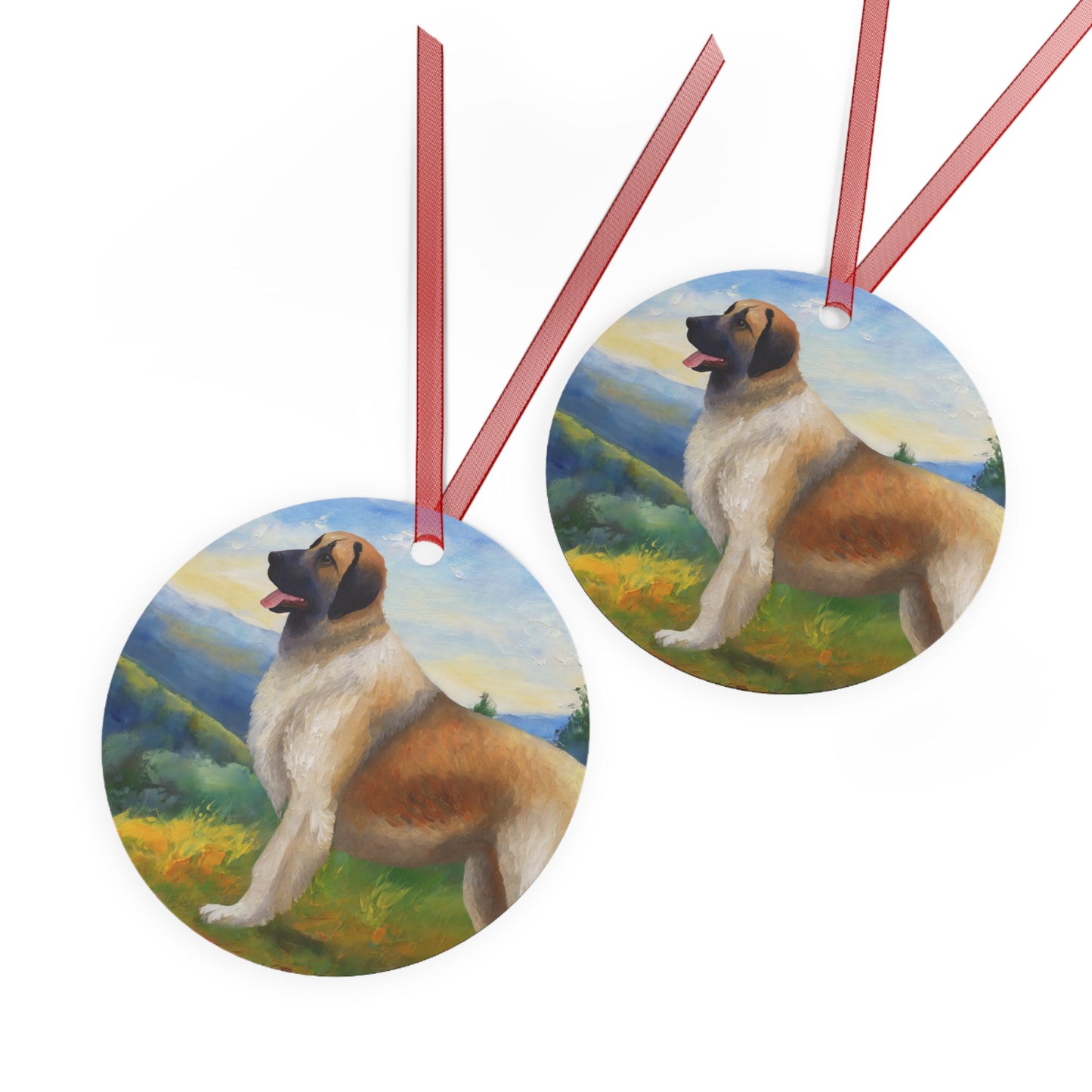 Anatolian Shepherd Metal Ornaments: Timeless Elegance