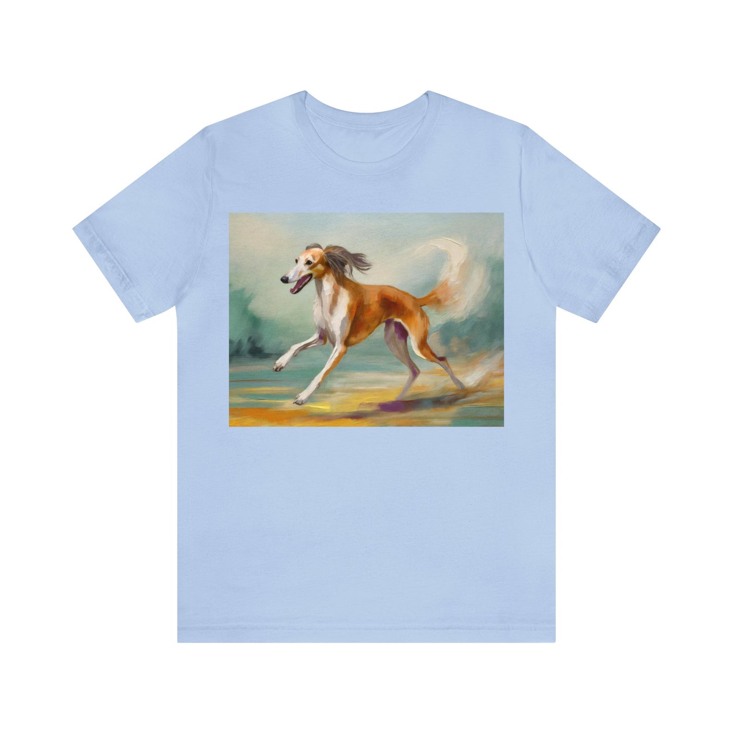 Saluki 'On the Run' - Classic Jersey Short Sleeve Tee