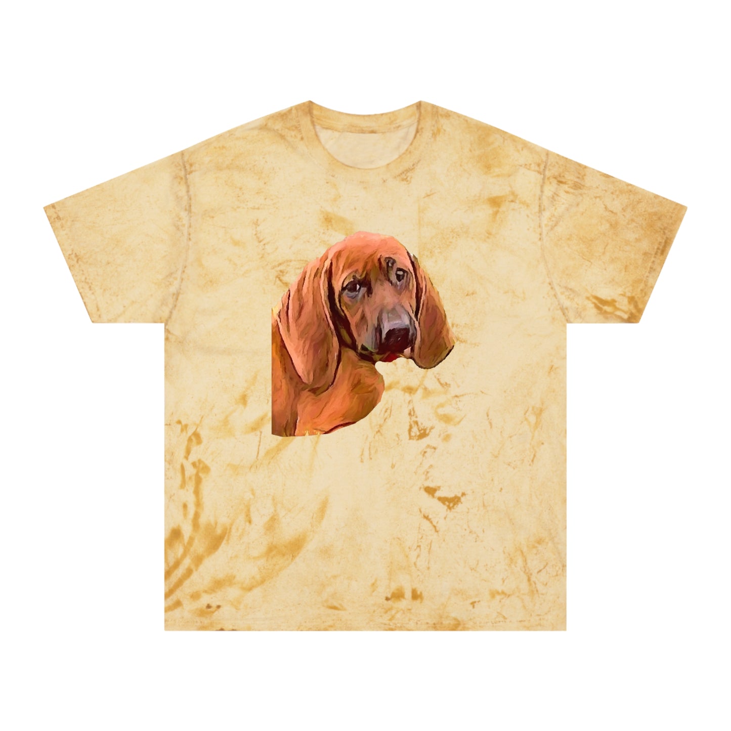 Redbone Coonhound Unisex Cotton Color Blast T-Shirt