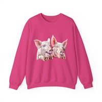 Pigs 'A Jowly Good Time' - Unisex 50/50 Crewneck Sweatshirt